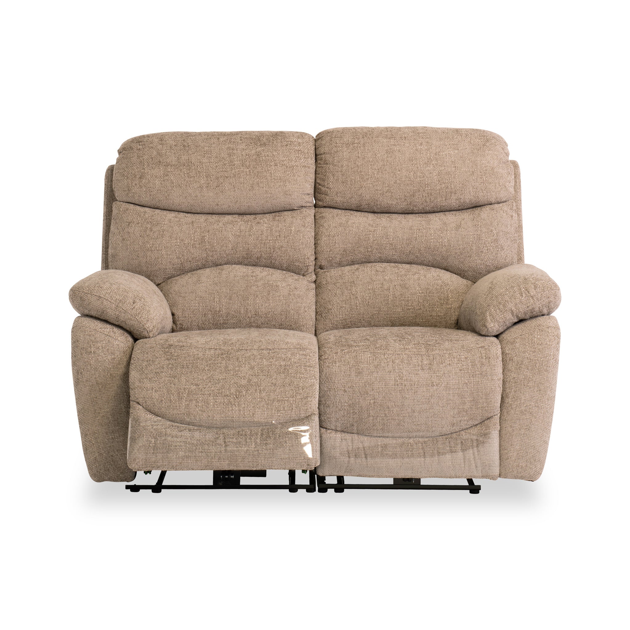 Seville Fabric Power Reclining 2 Seater Sofa - Image 5