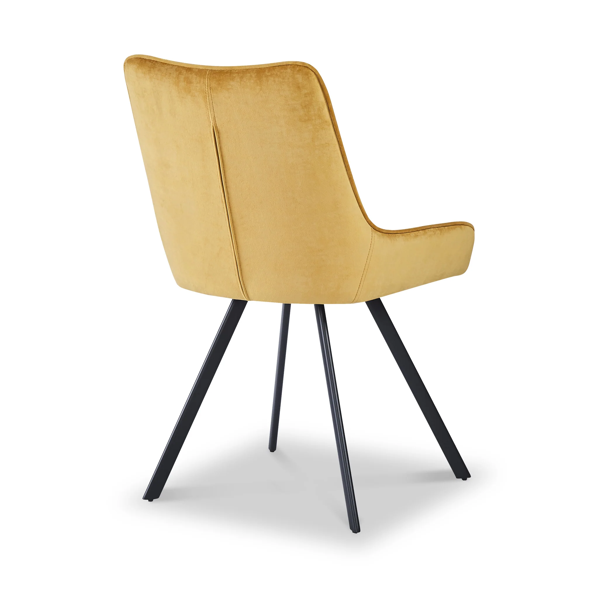 Sharynn Velvet Quilted Dining Chair - Image 13