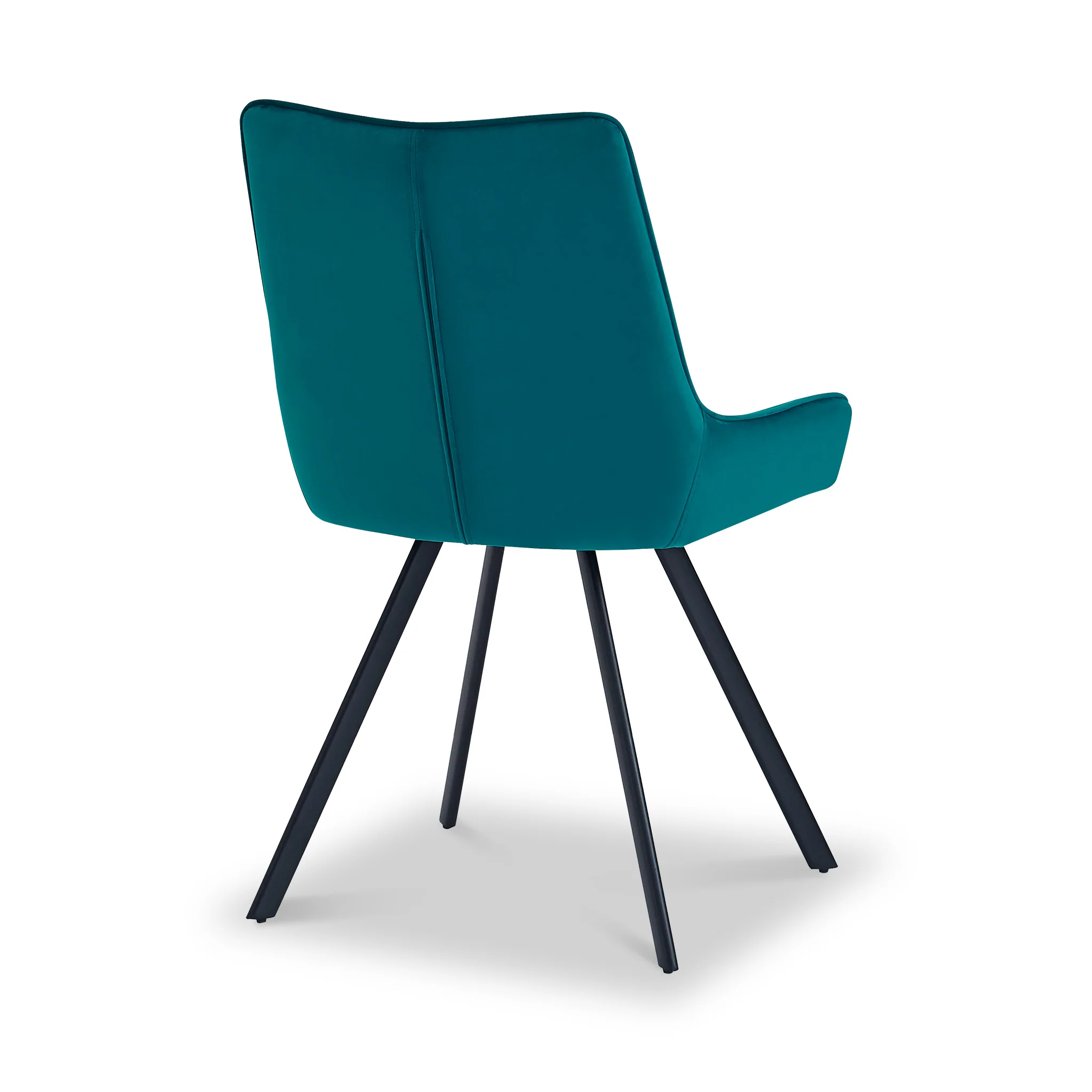 Sharynn Velvet Quilted Dining Chair - Image 9