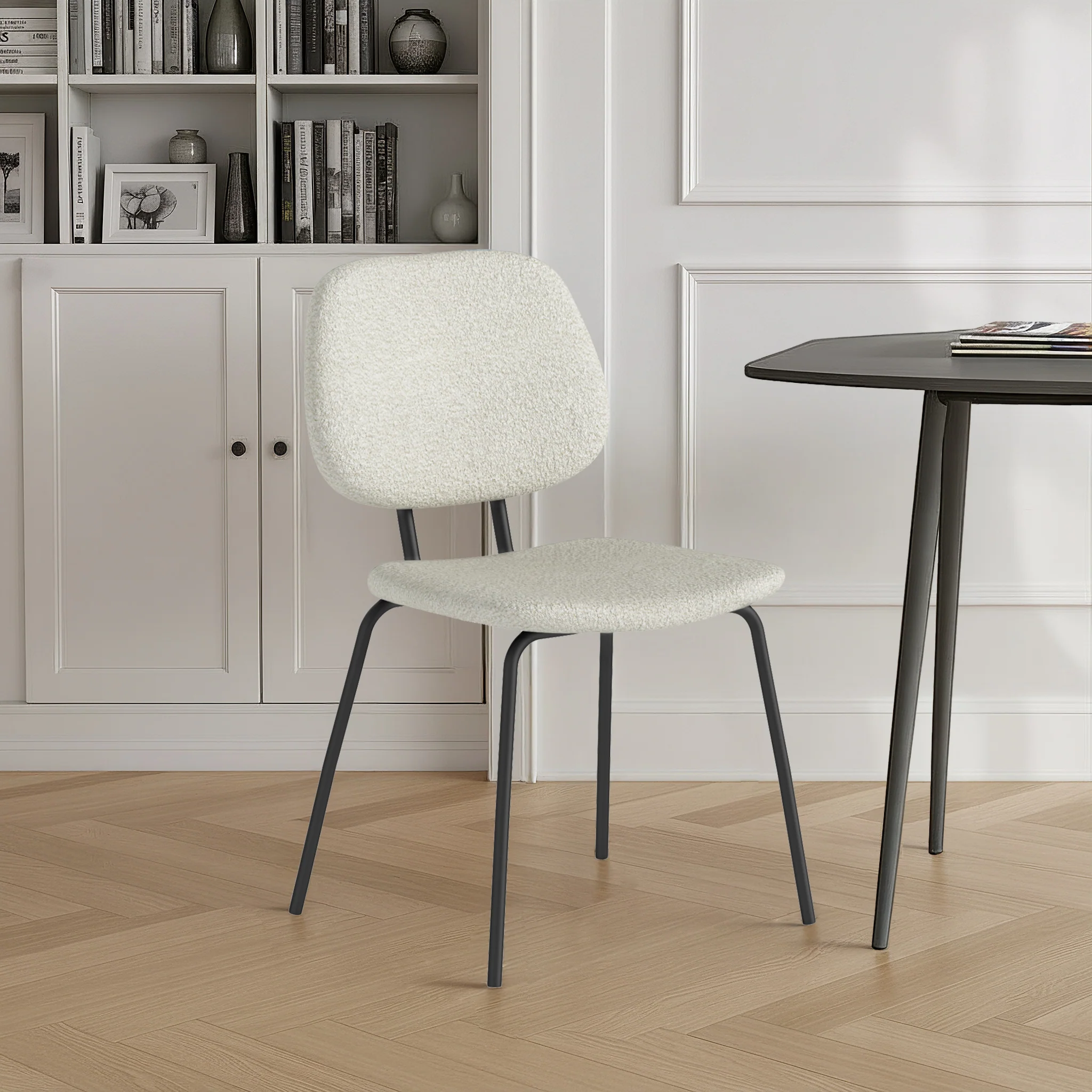 Shorwell Boucle Dining Chair - Image 2