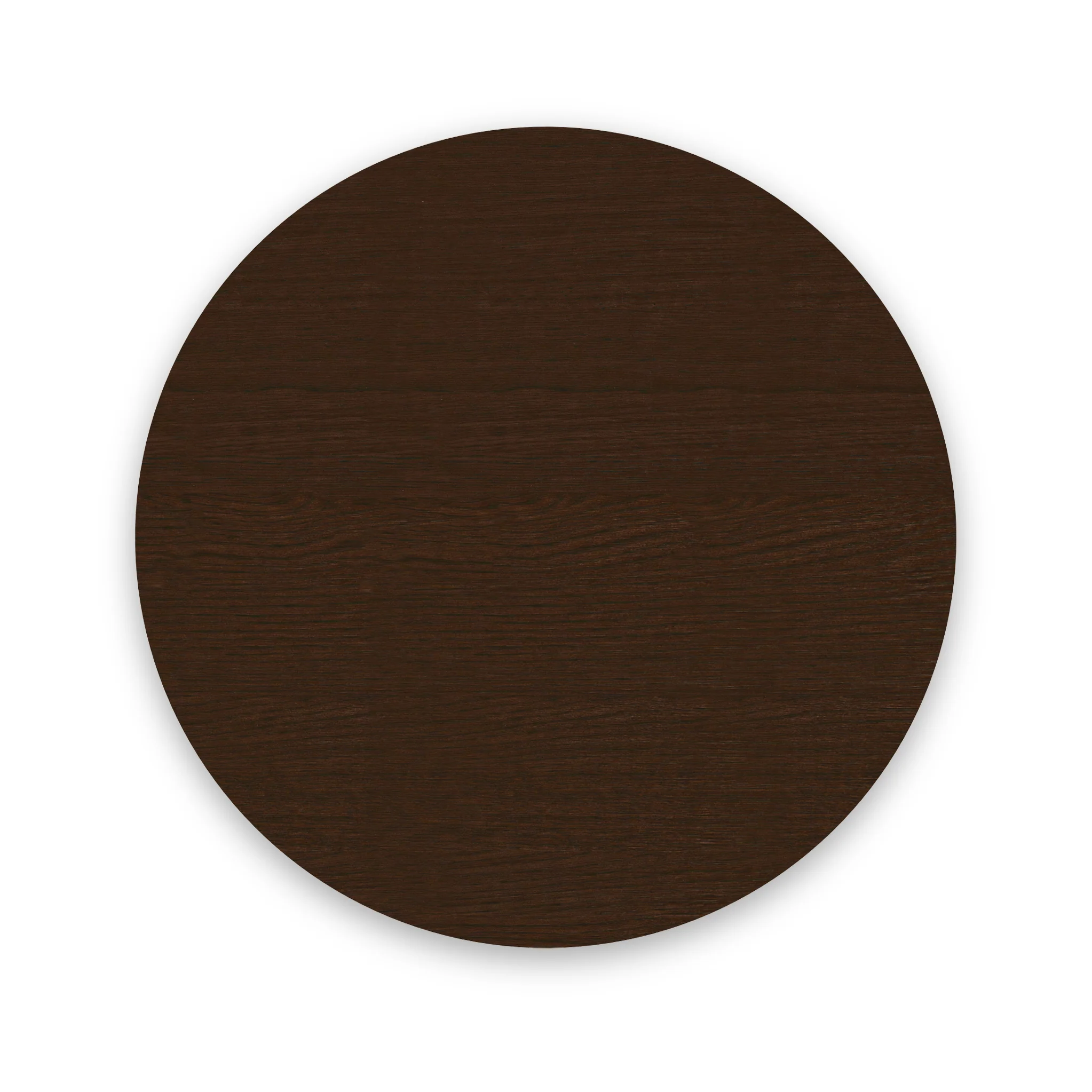 Shorwell Dark Oak Slatted Round Dining Table - Image 6