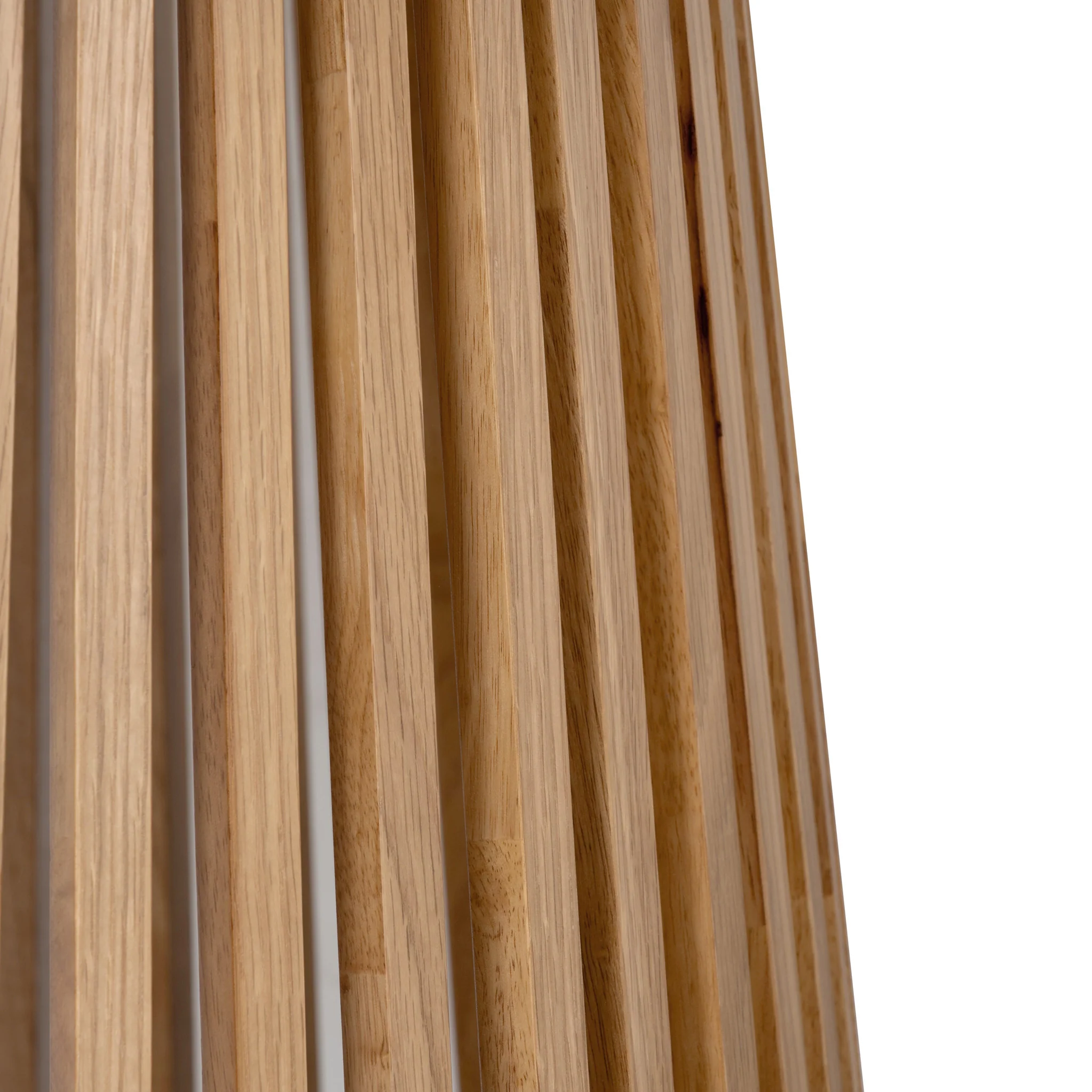 Shorwell Oak 120cm Slatted Round Dining Table - Image 6