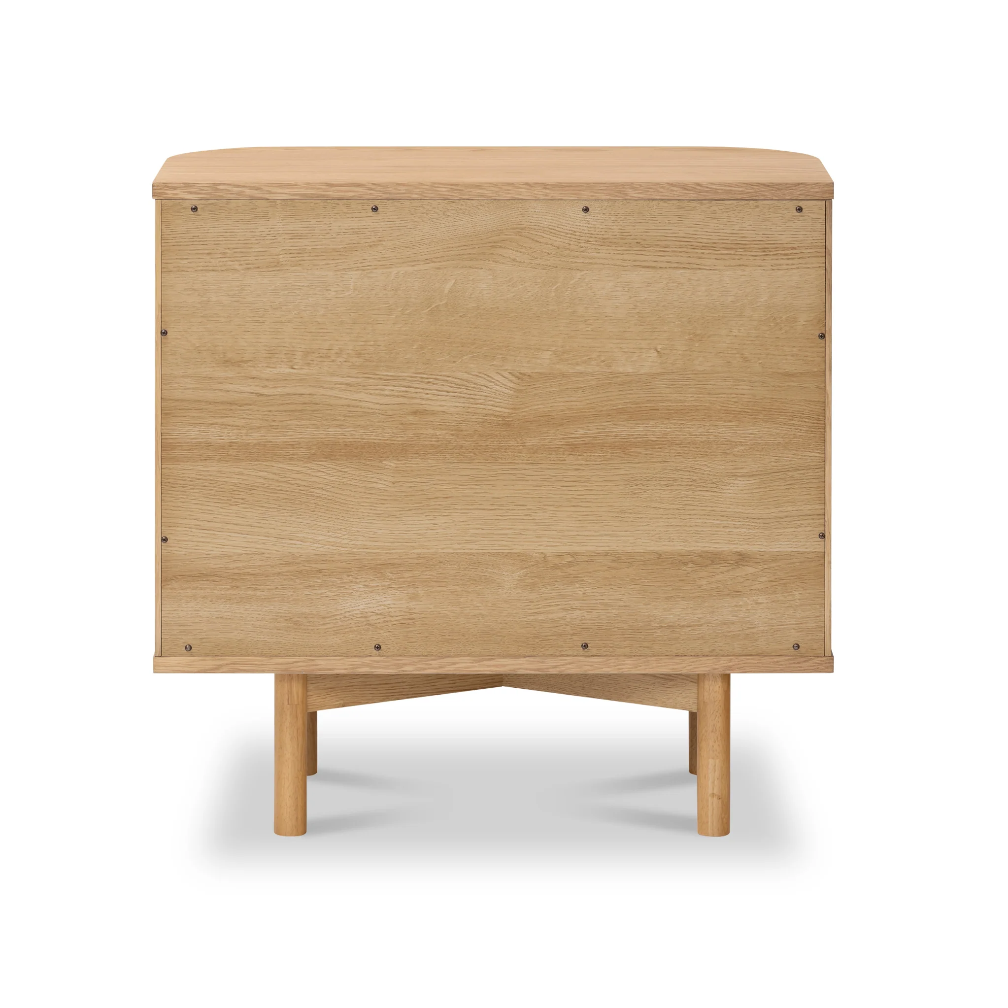 Shorwell Oak Slatted Cupboard - Image 6