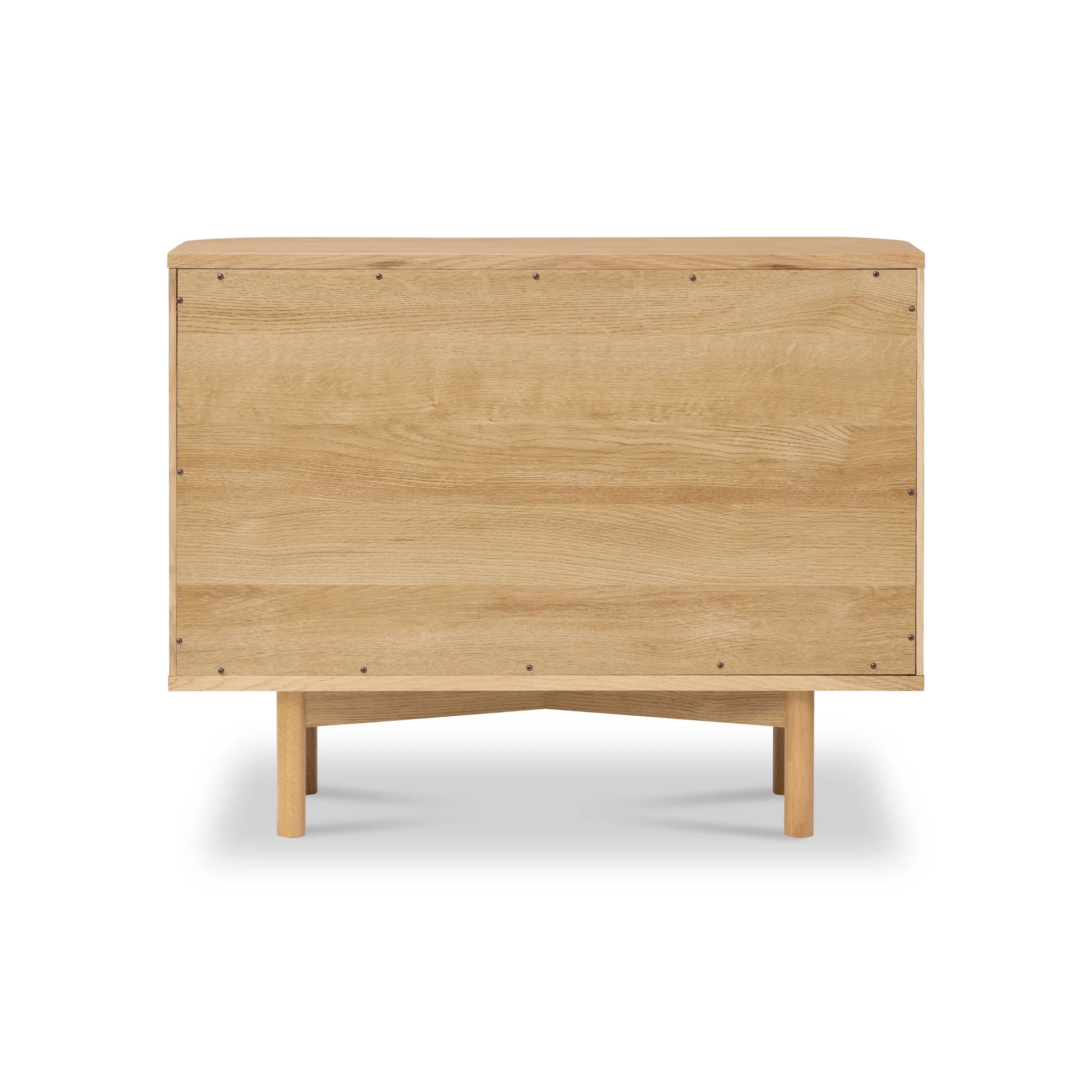 Shorwell Oak Slatted Small Sideboard - Image 6