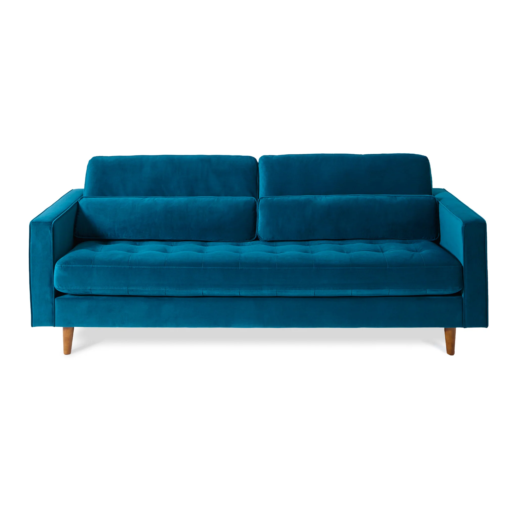 Skye Velvet 4 Seater Sofa - Image 14