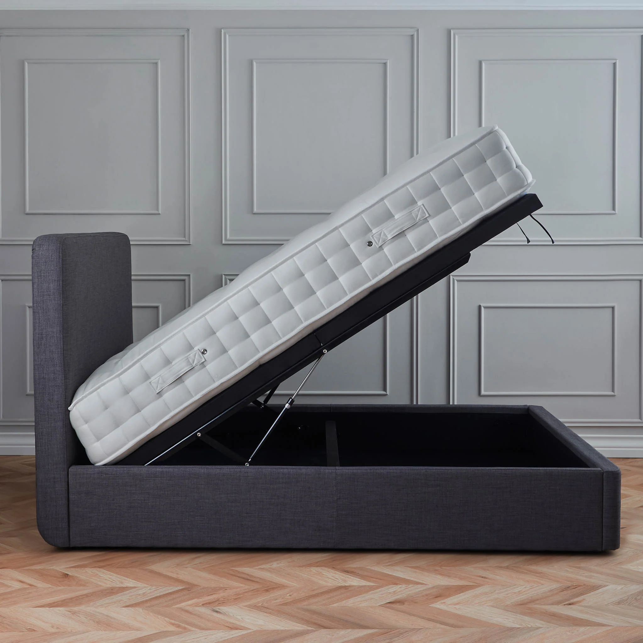 Sofie Premier Upholstered Ottoman Storage Bed Frame - Image 12