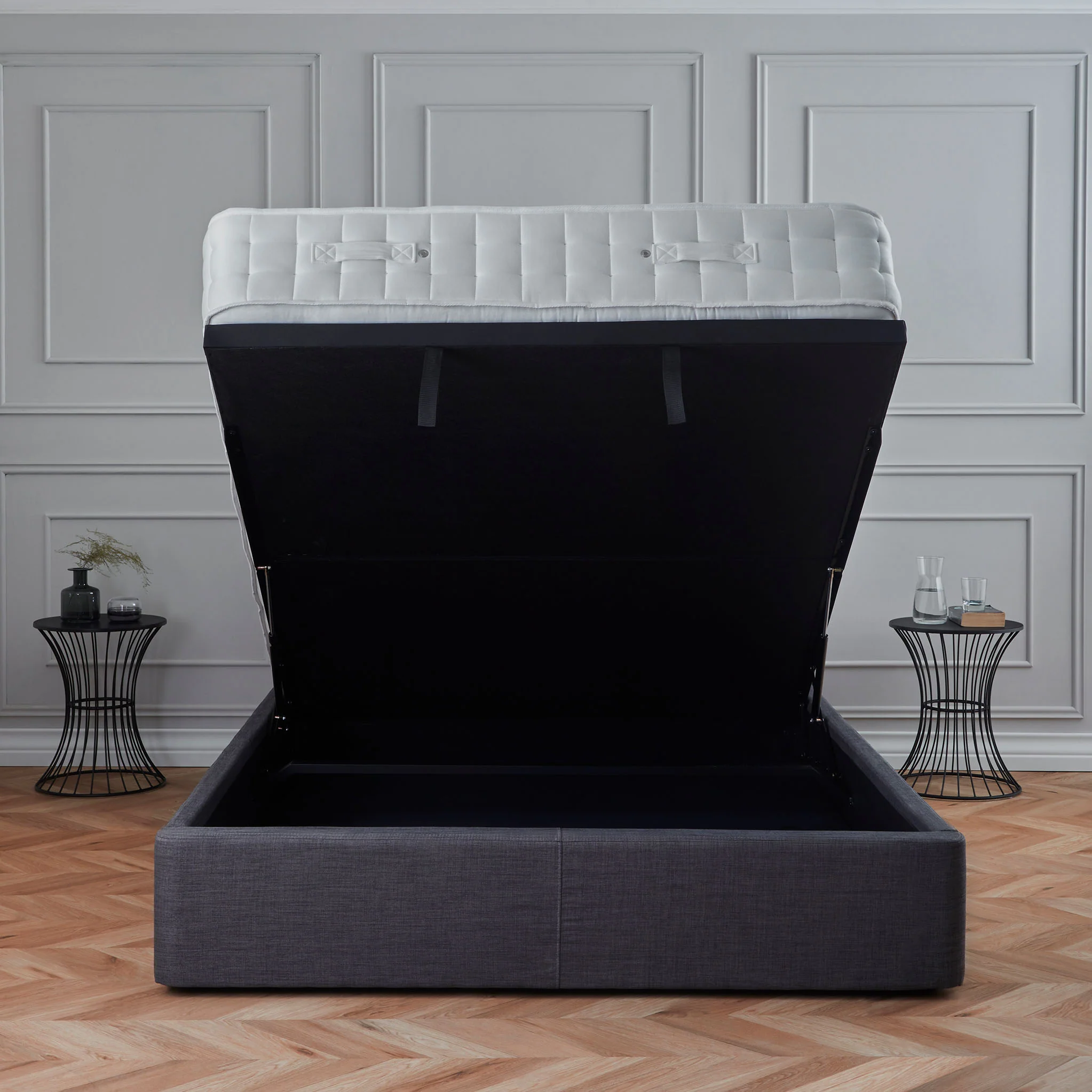 Sofie Premier Upholstered Ottoman Storage Bed Frame - Image 13