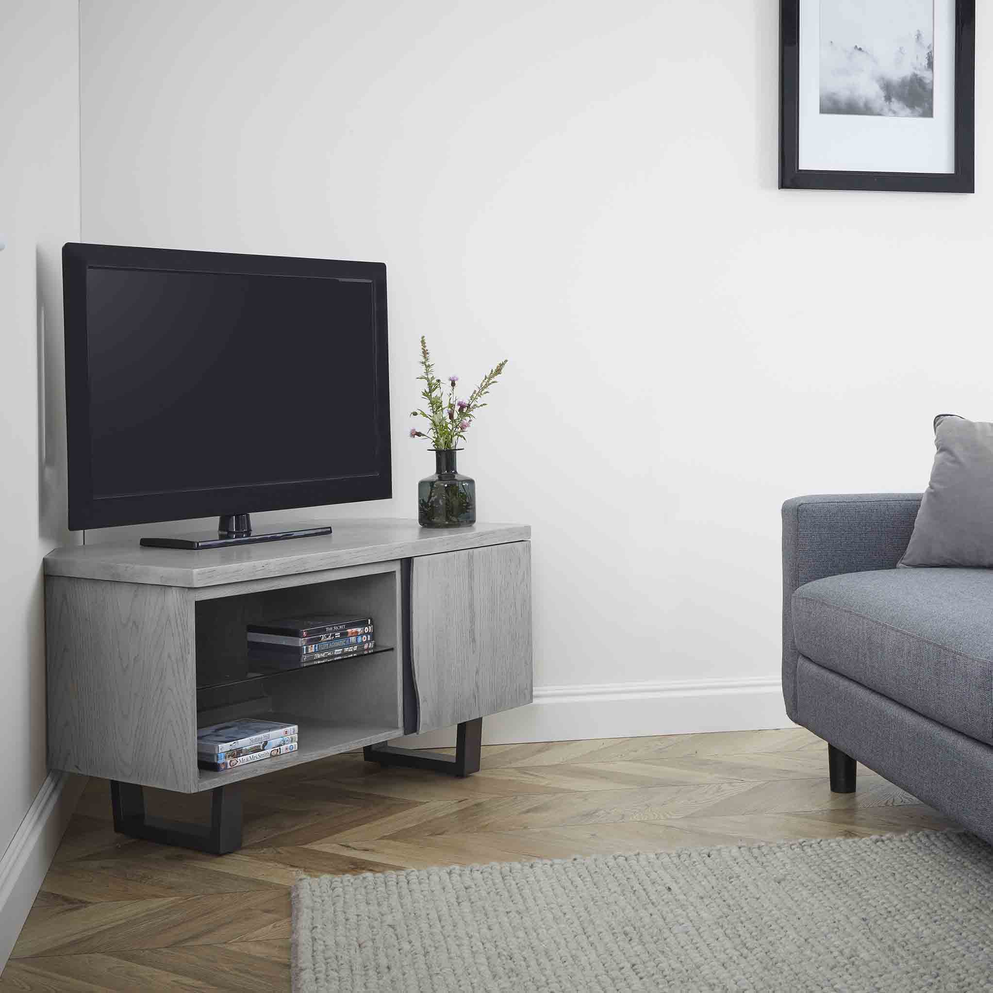 Soho 90cm Corner TV Stand - Image 15