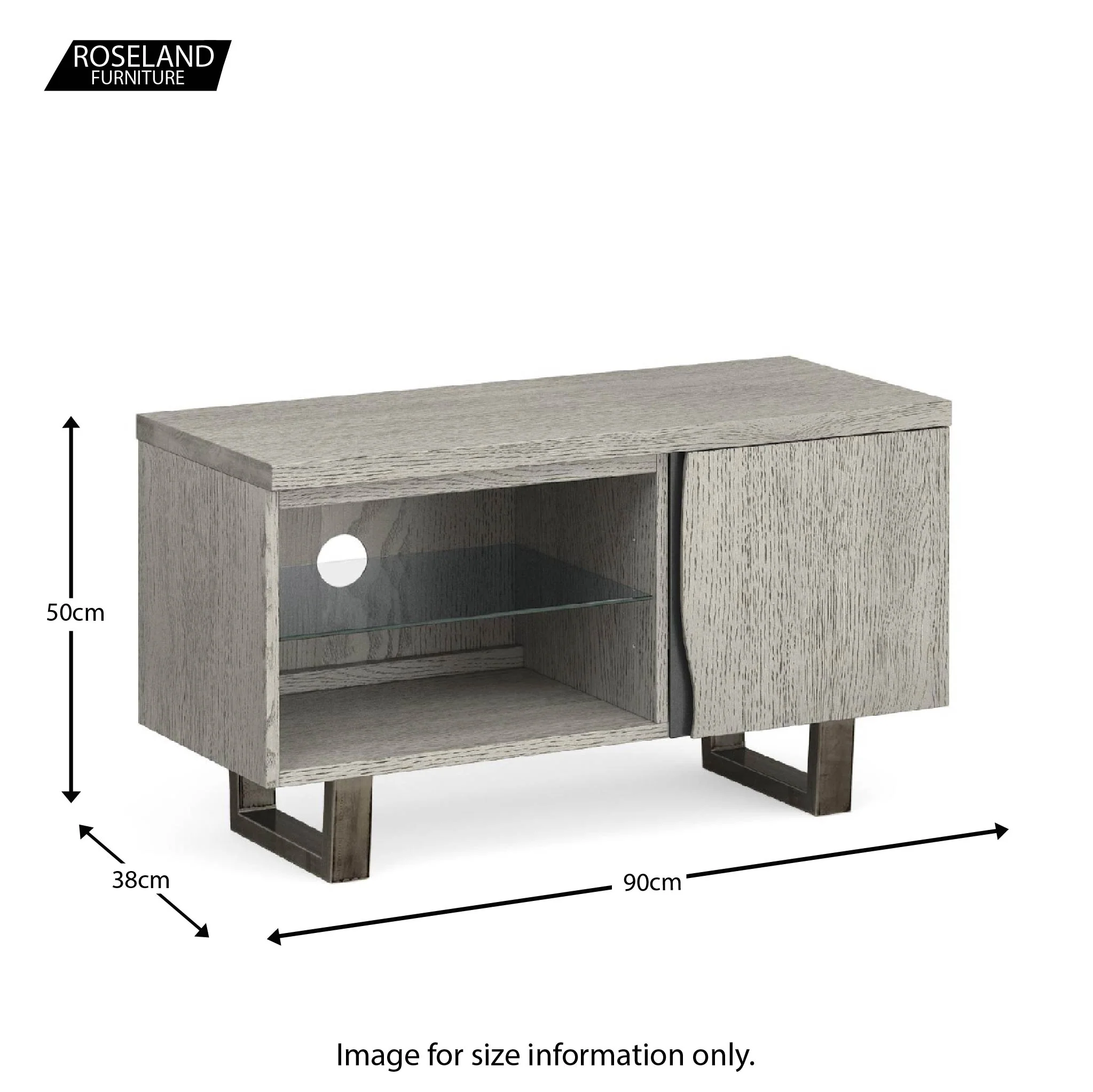 Soho 90cm Small TV Stand - Image 15