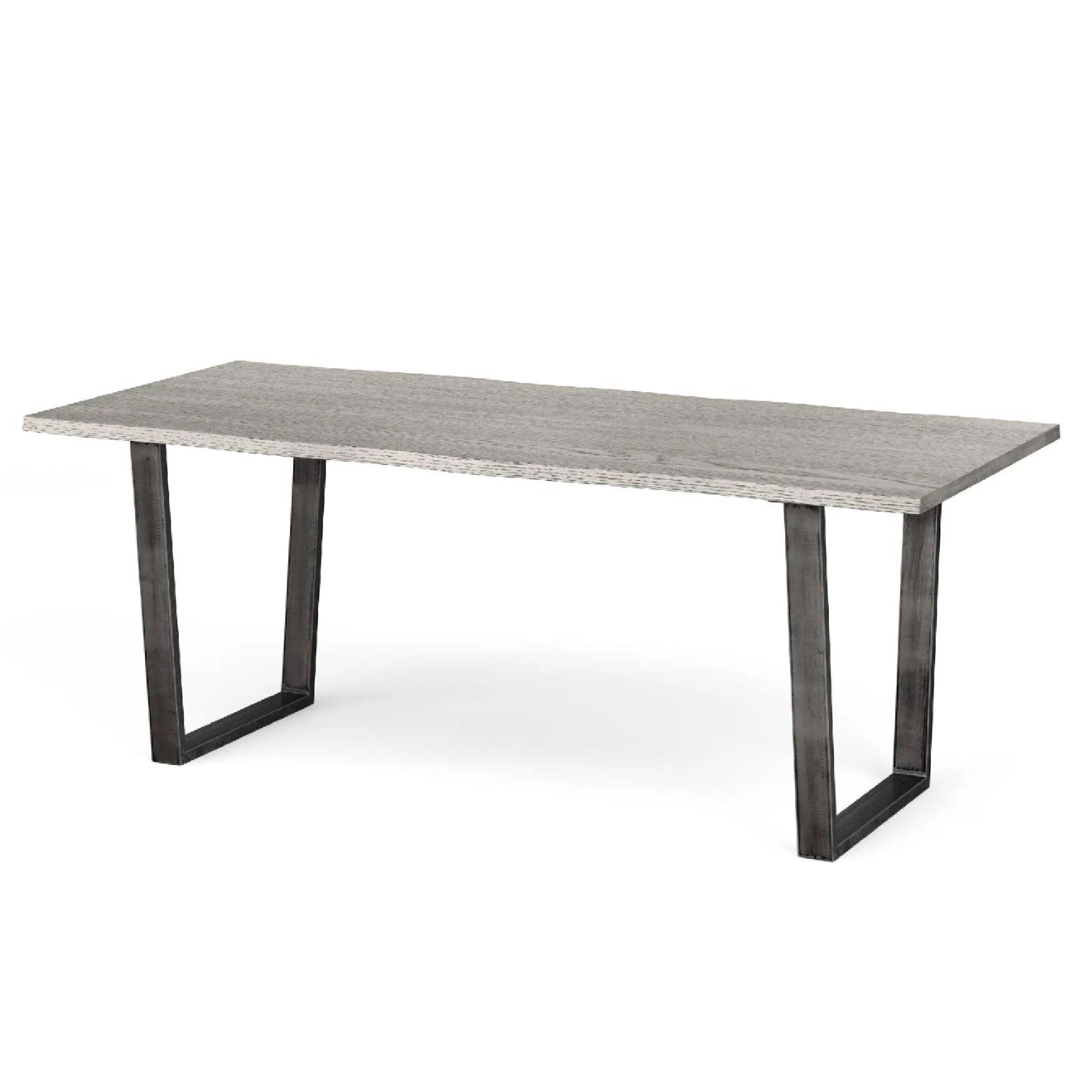 Soho Large Grey Dining Table 200cm - Image 3