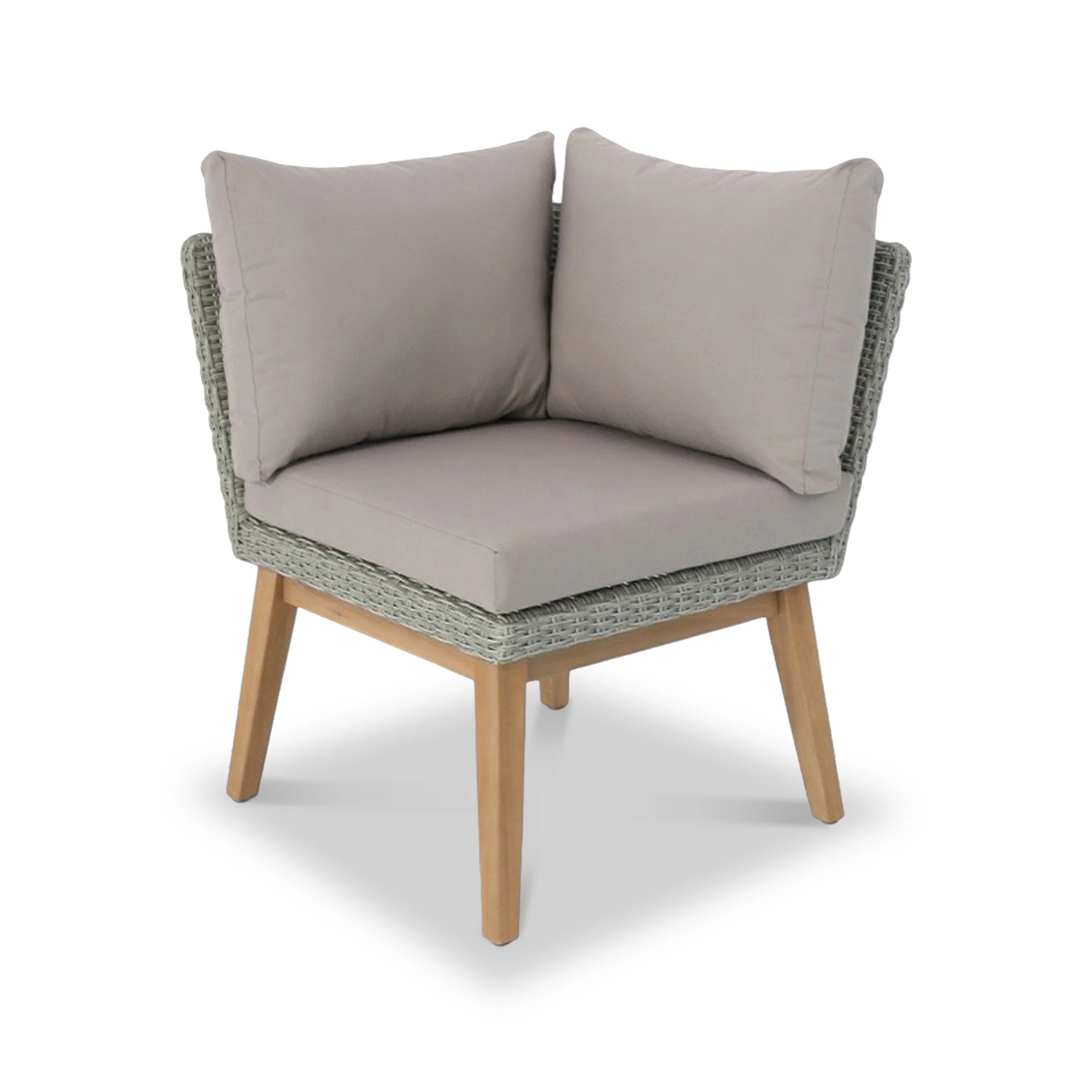 Sol 5 Seater Corner Lounge Set with Square Coffee Table - Image 10