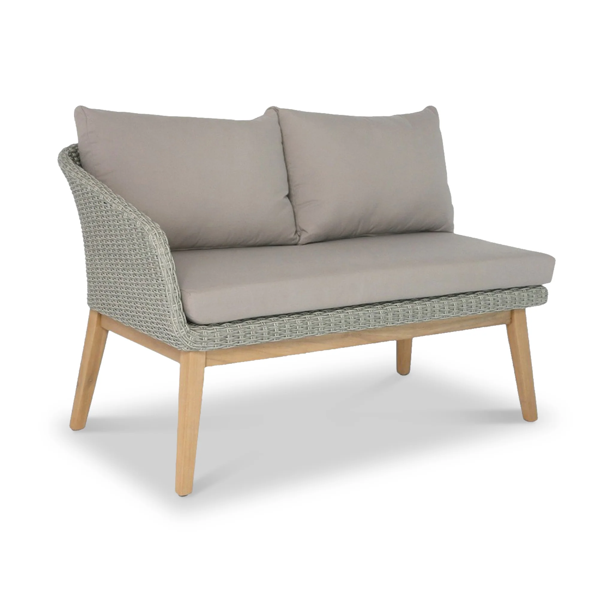 Sol 5 Seater Corner Lounge Set with Square Coffee Table - Image 8