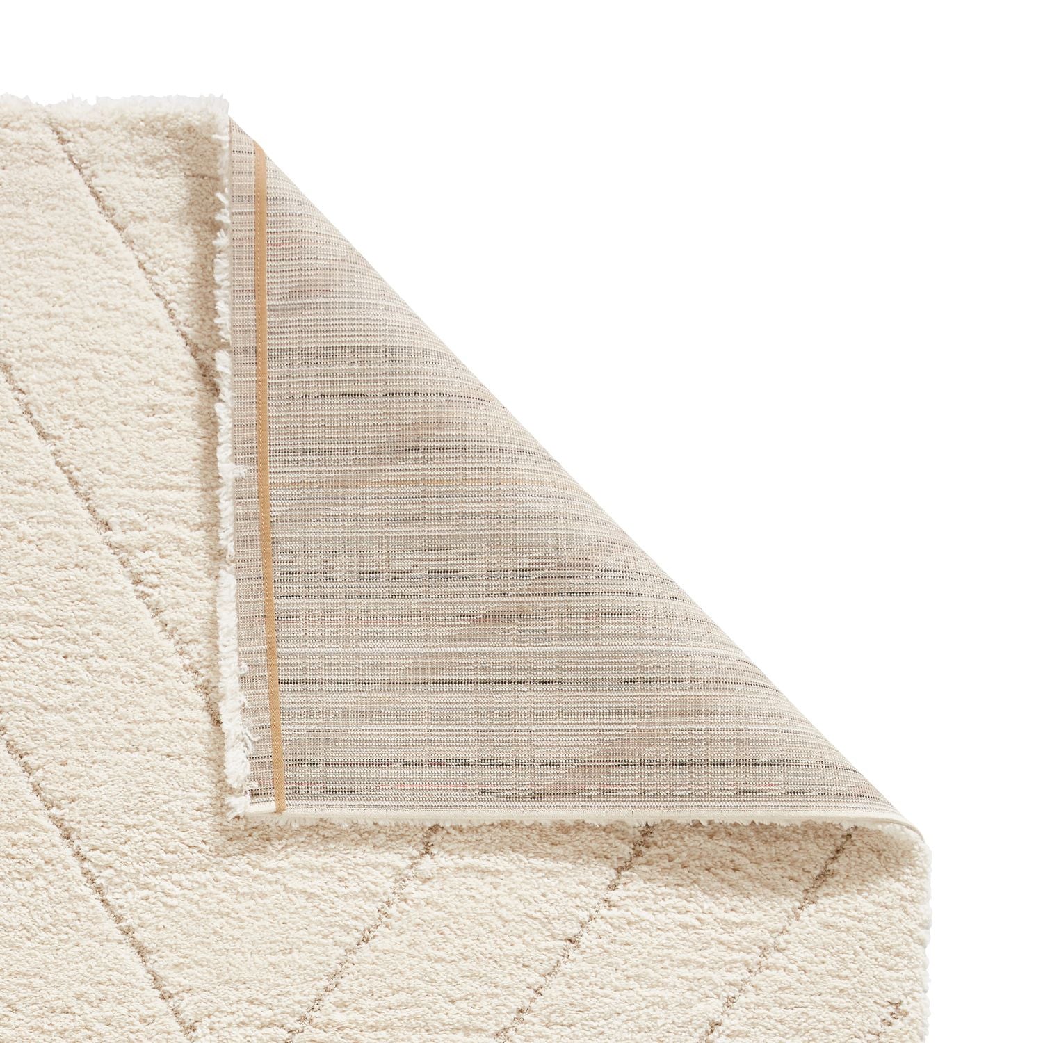 Somerville Chevron Shaggy Berber Rug - Image 4