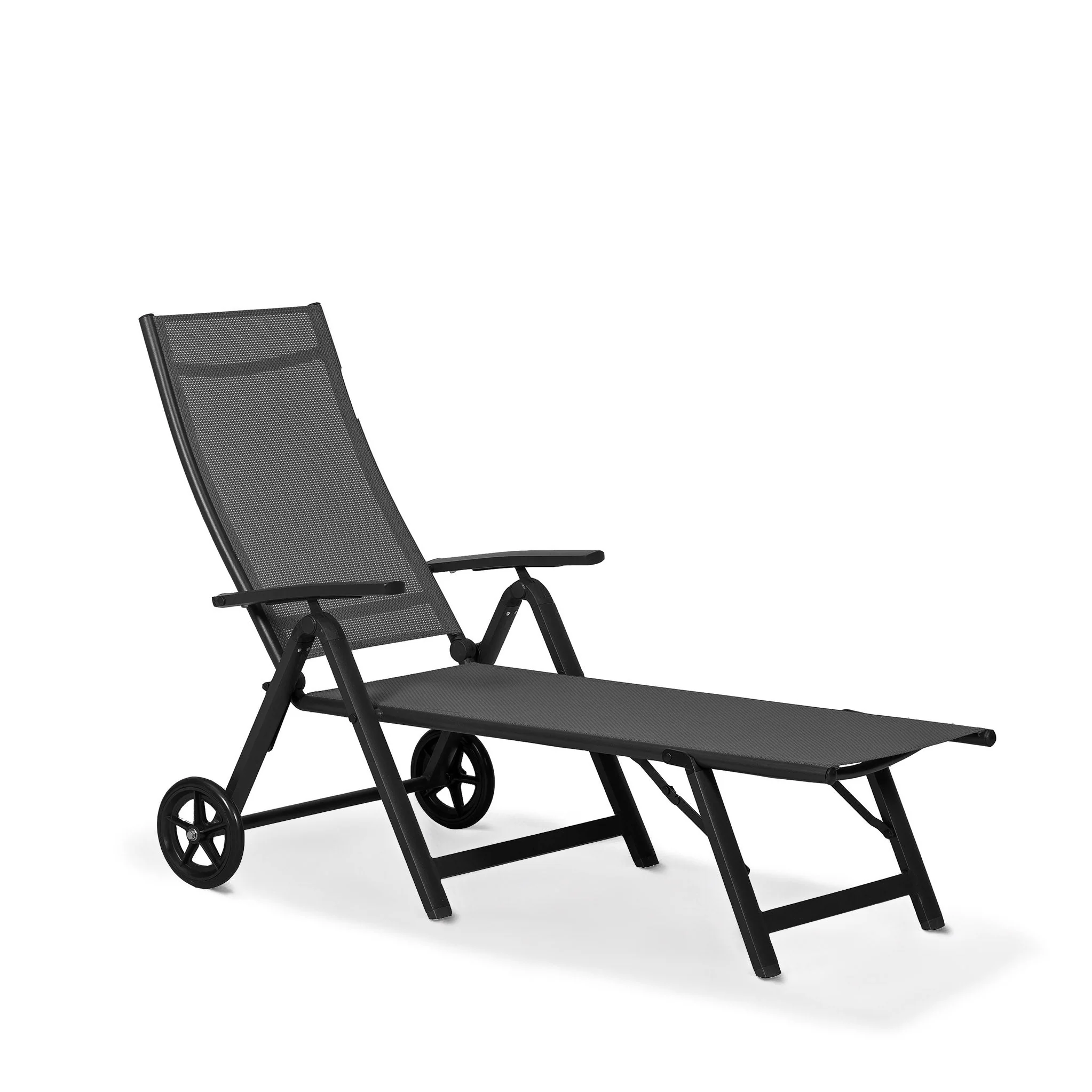 Sorrento Wheeled Sun Lounger - Image 3