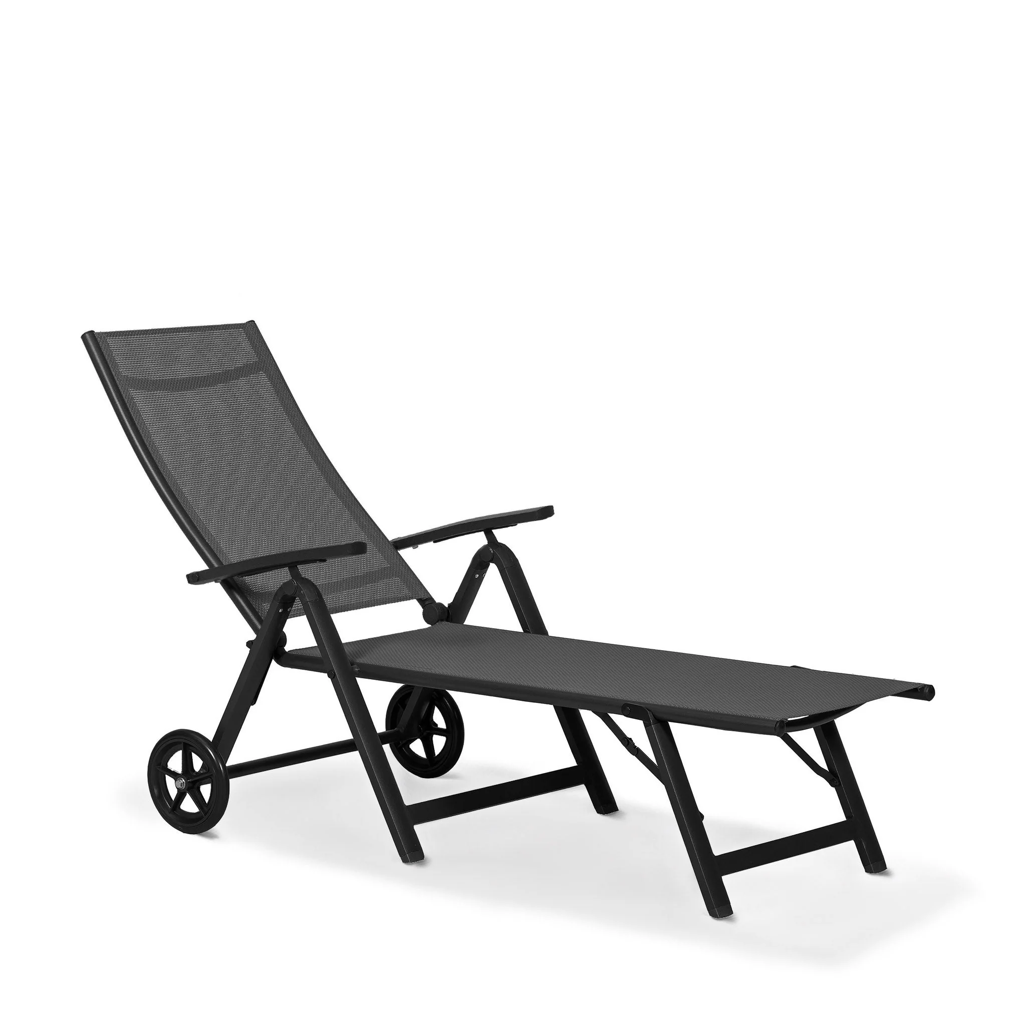 Sorrento Wheeled Sun Lounger - Image 5