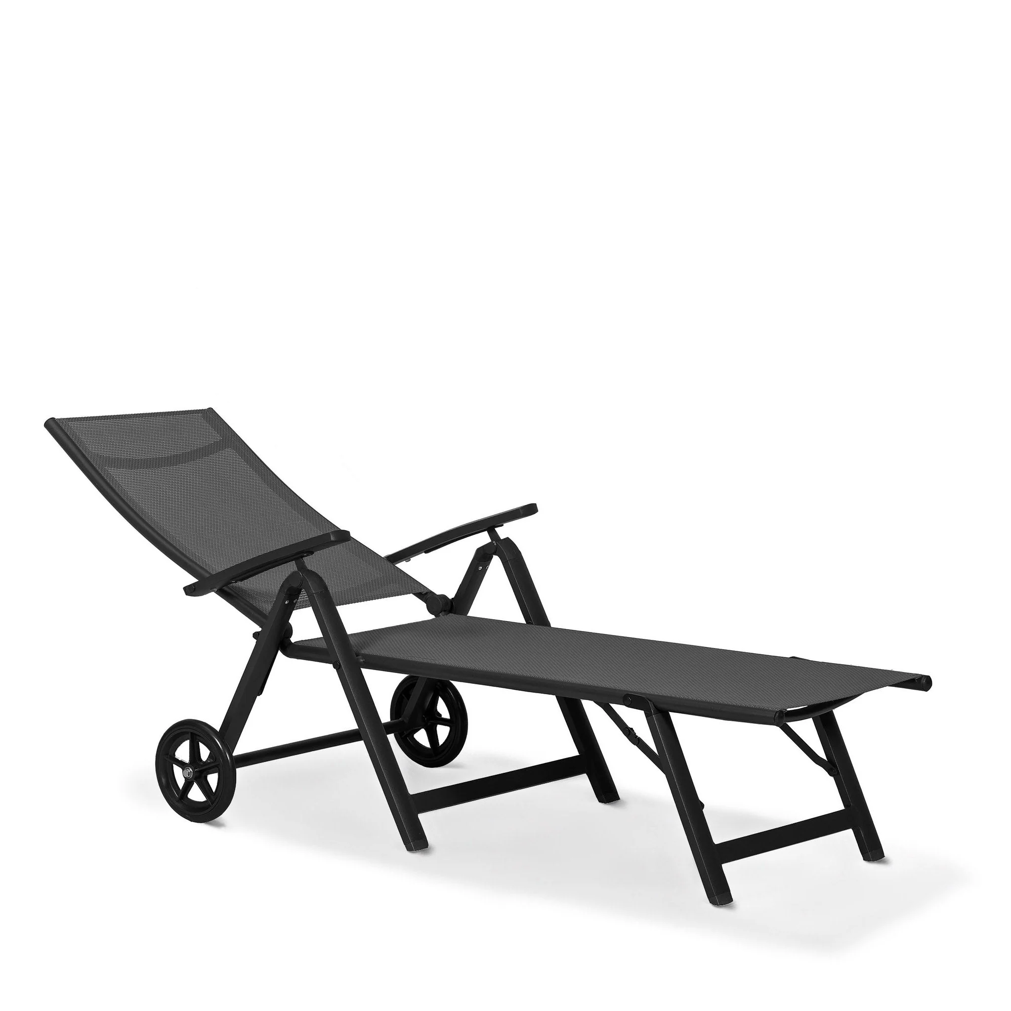 Sorrento Wheeled Sun Lounger - Image 6