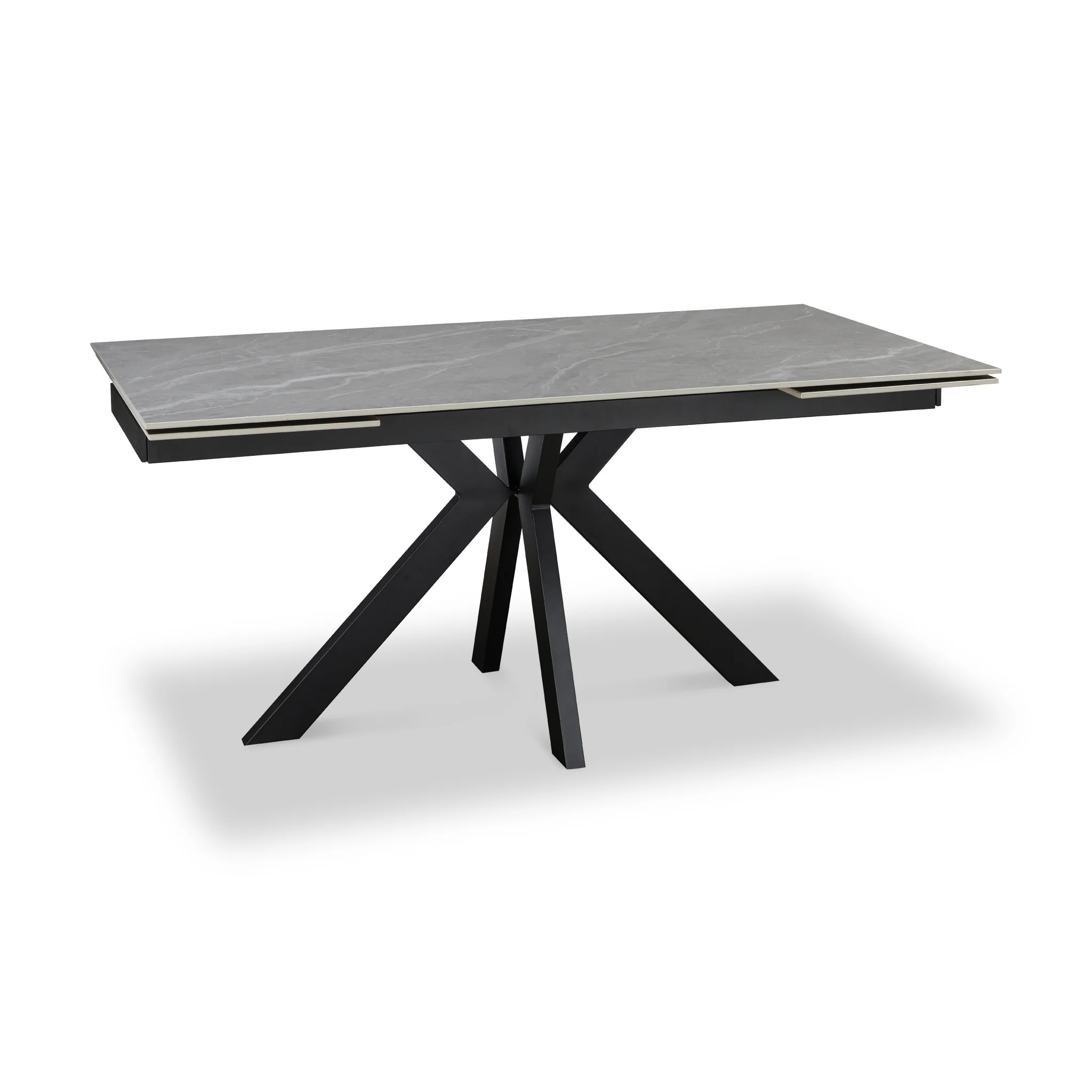 Spencer 160-240cm Extendable Ceramic Dining Table - Image 4