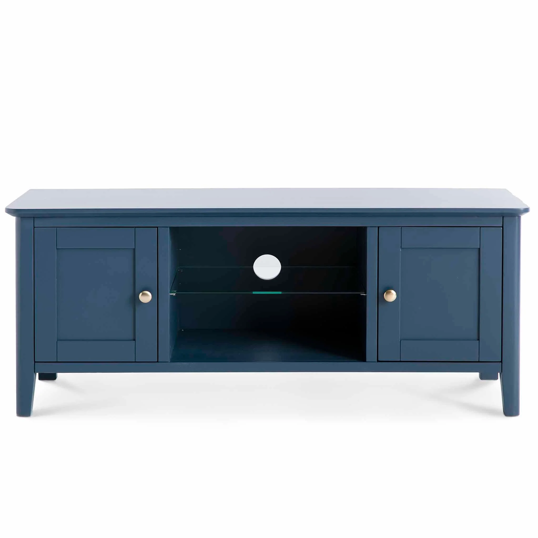 Stirling Blue 120cm Large TV Stand - Image 3