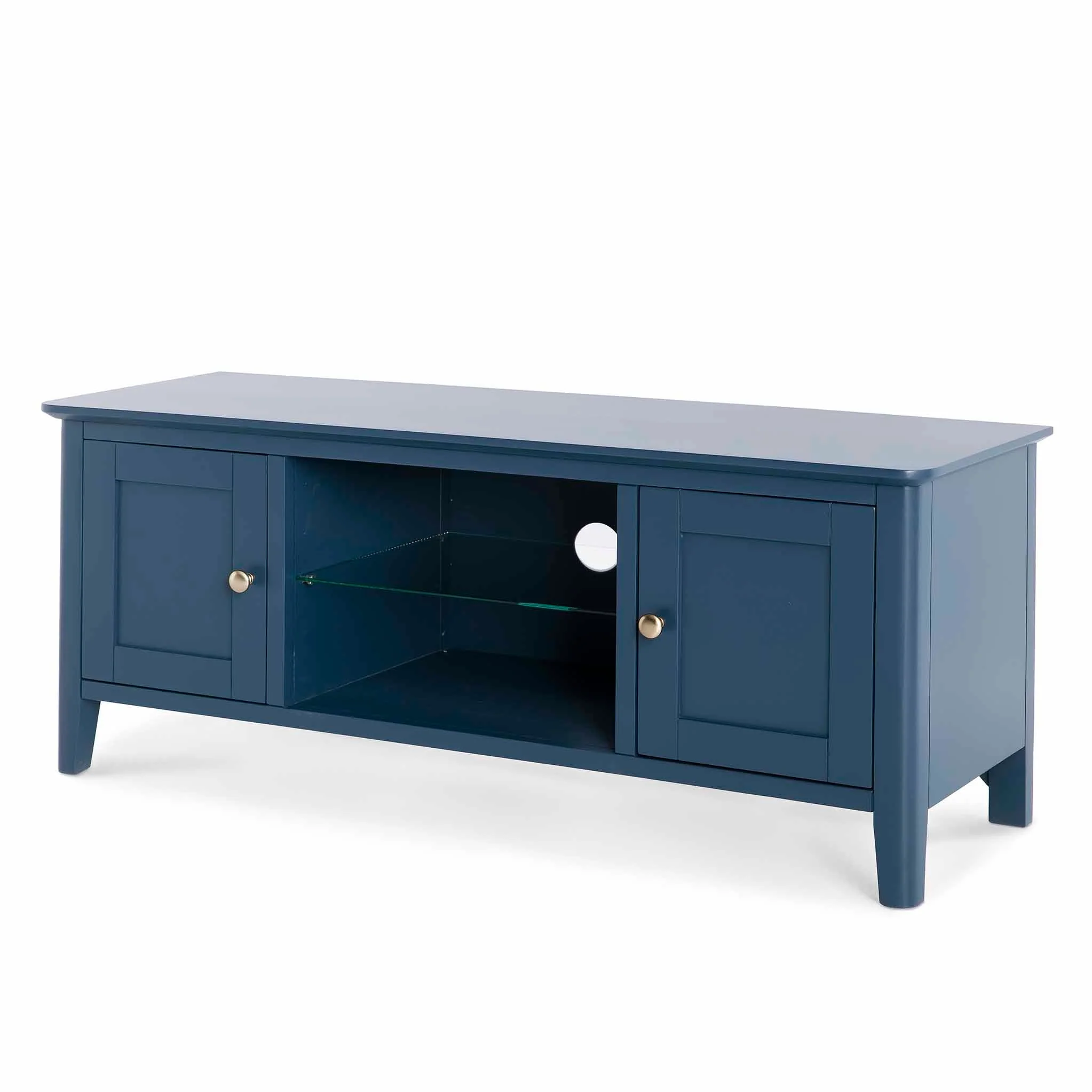 Stirling Blue 120cm Large TV Stand - Image 5