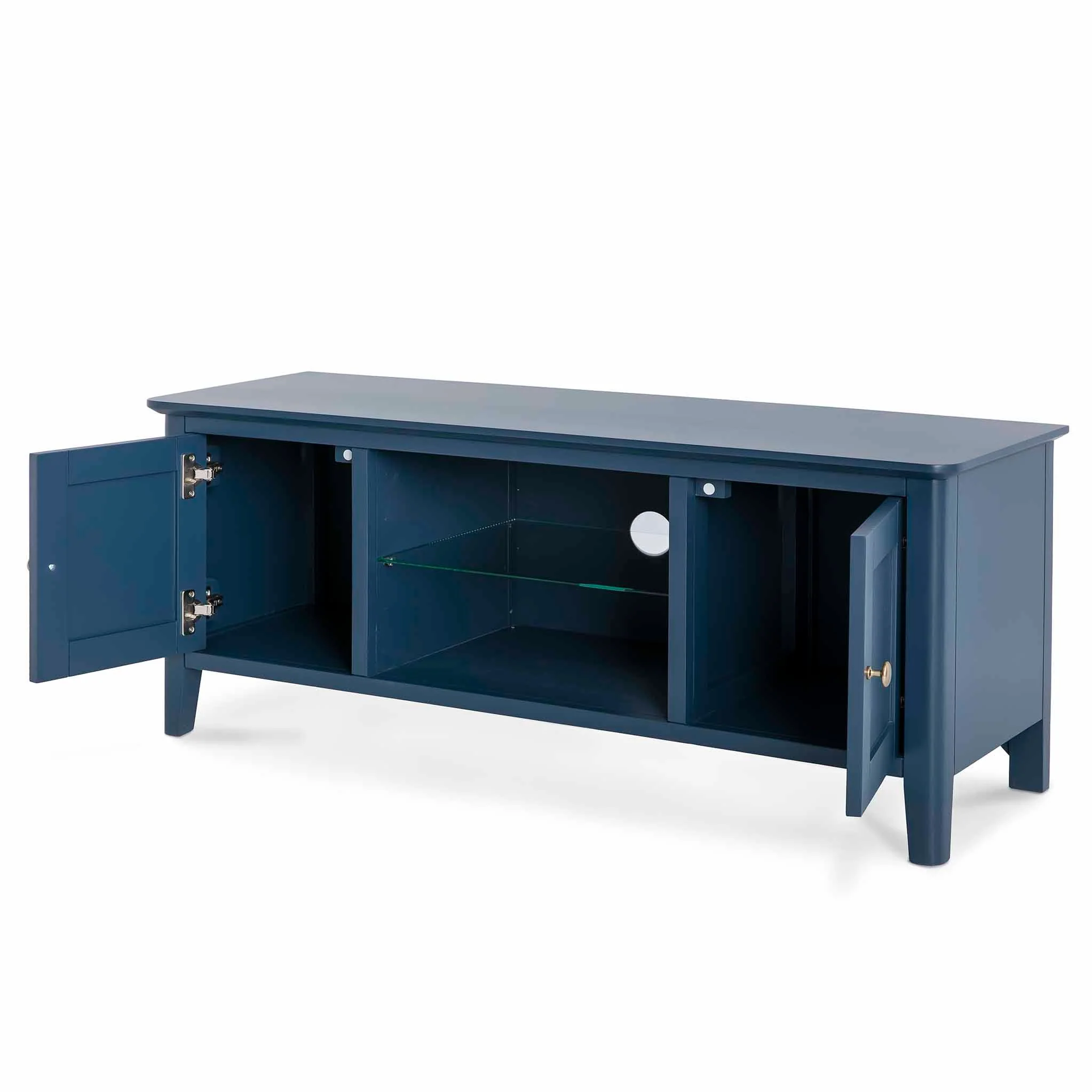 Stirling Blue 120cm Large TV Stand - Image 6