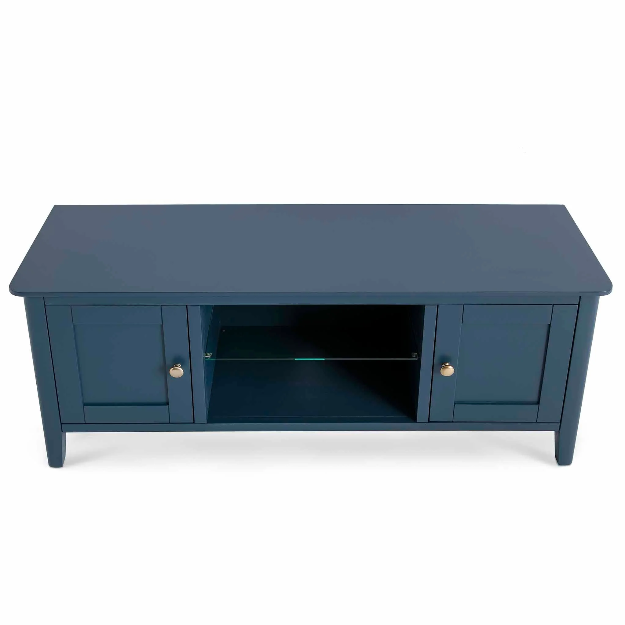 Stirling Blue 120cm Large TV Stand - Image 7