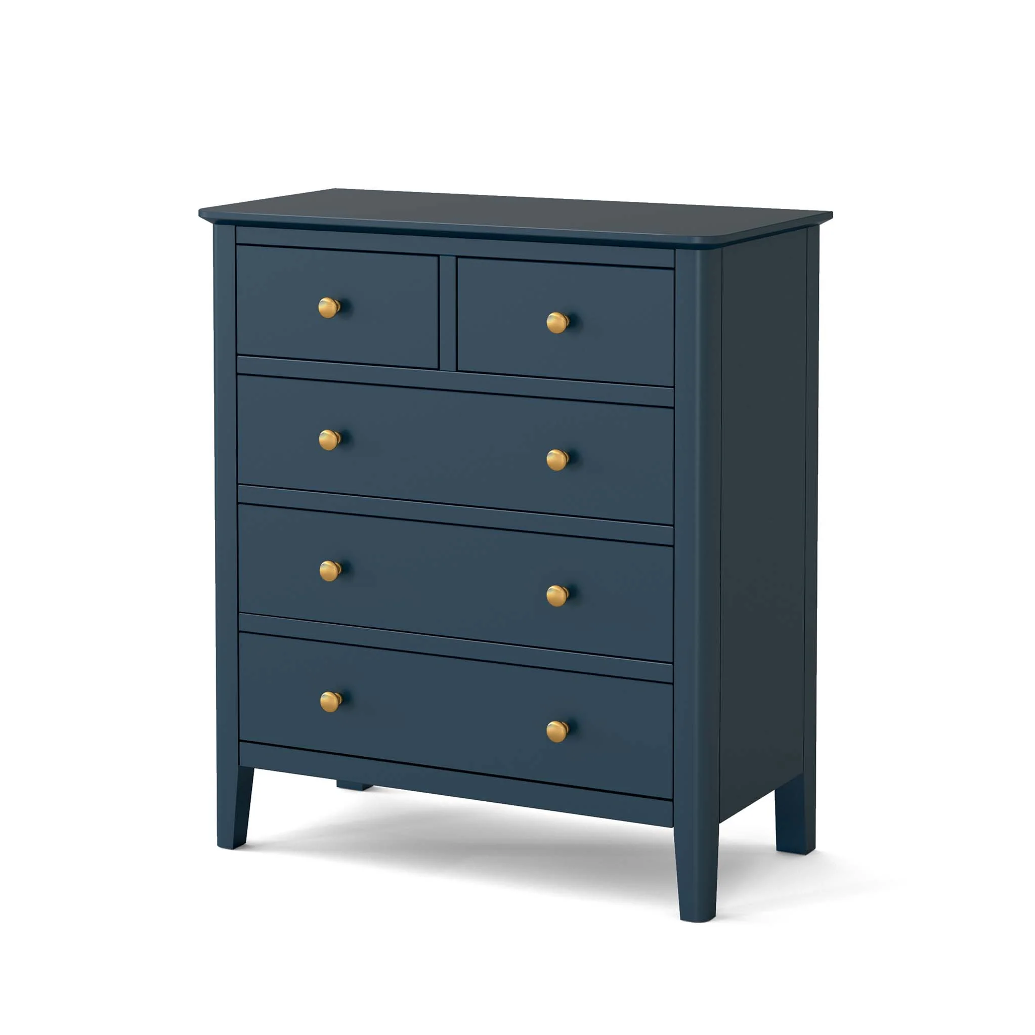 Stirling Blue 2 Over 3 Chest of Drawers - Image 2