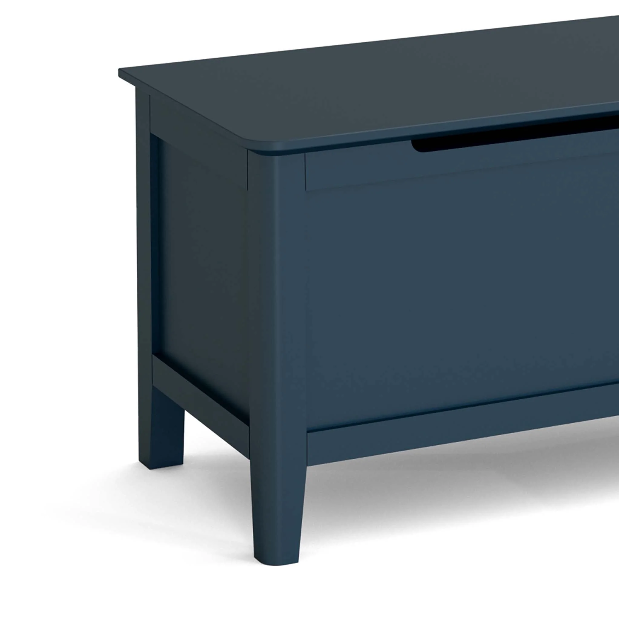 Stirling Blue Blanket Box - Image 3
