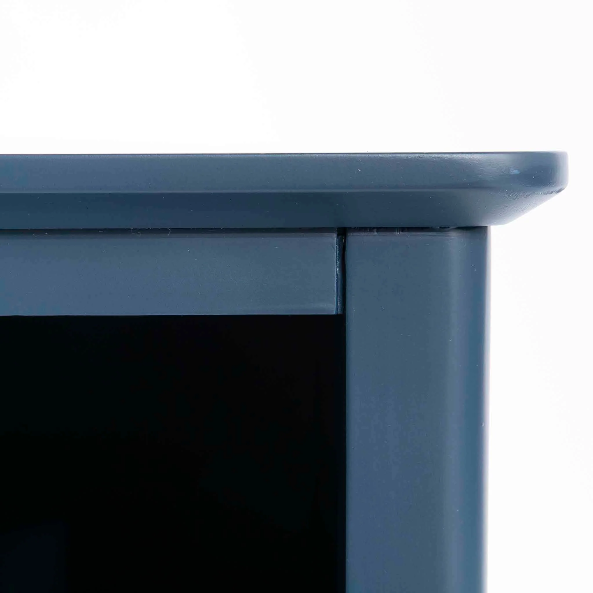 Stirling Blue Corner TV Stand - Image 7