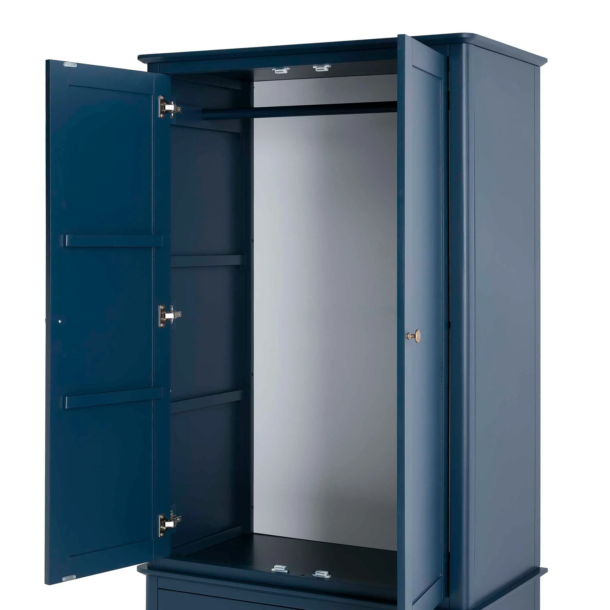 Stirling Blue Double Wardrobe - Image 16