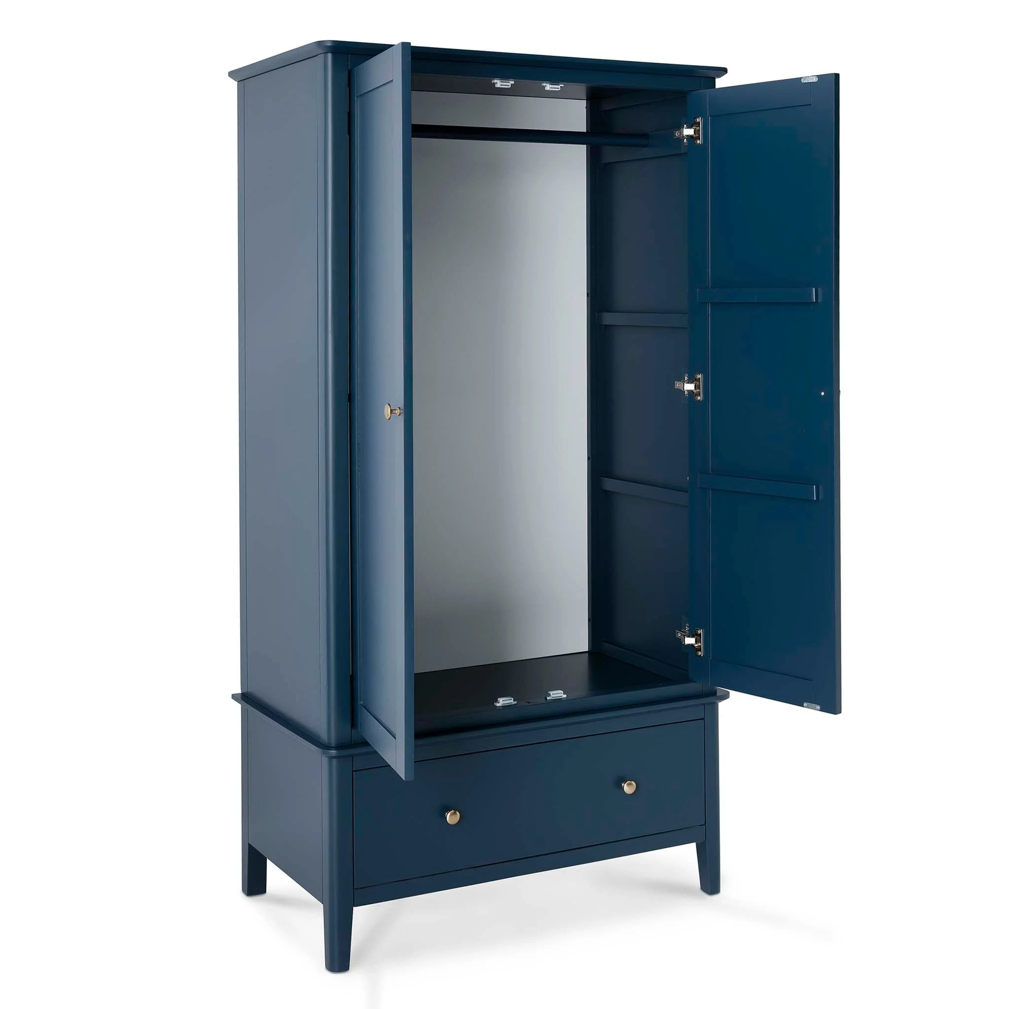 Stirling Blue Double Wardrobe - Image 2