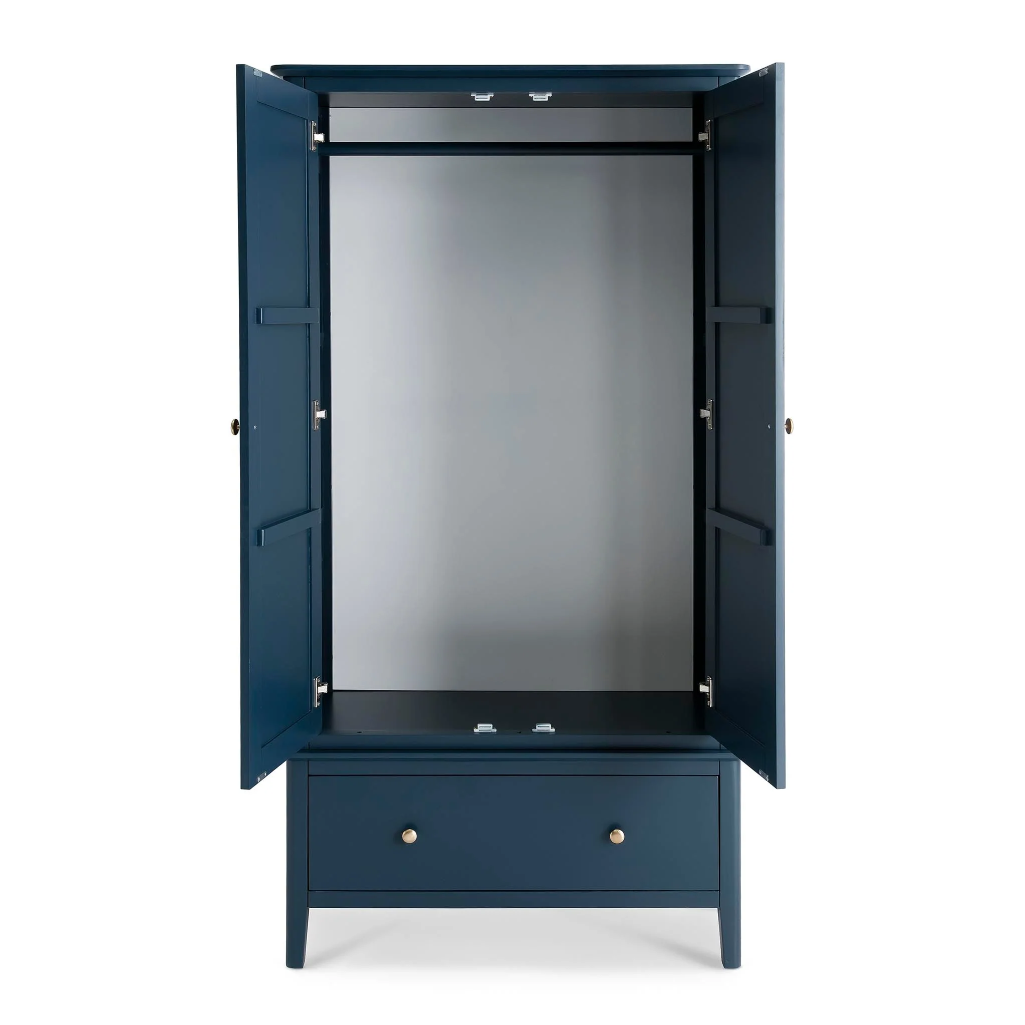 Stirling Blue Double Wardrobe - Image 4