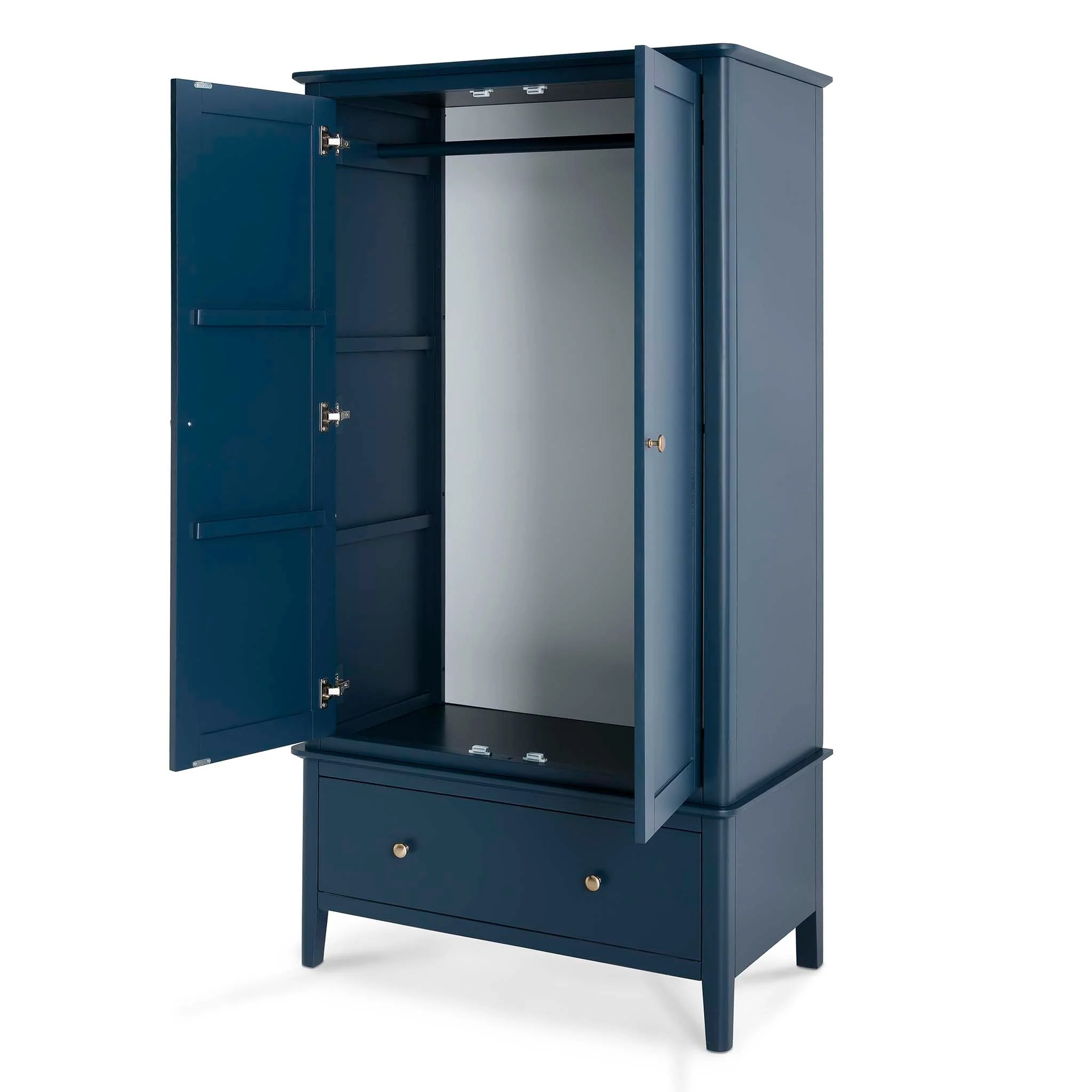 Stirling Blue Double Wardrobe - Image 6