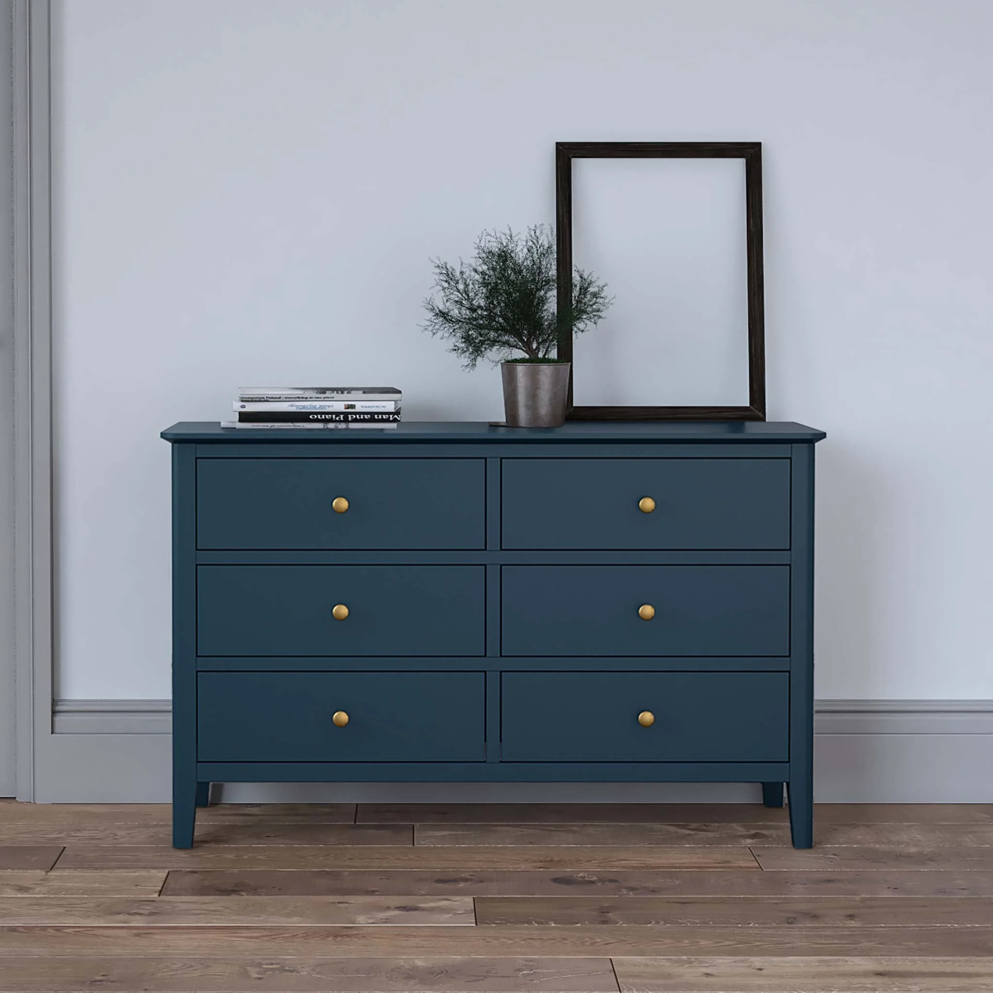 Stirling Blue Large Chest of Drawers - Image 2