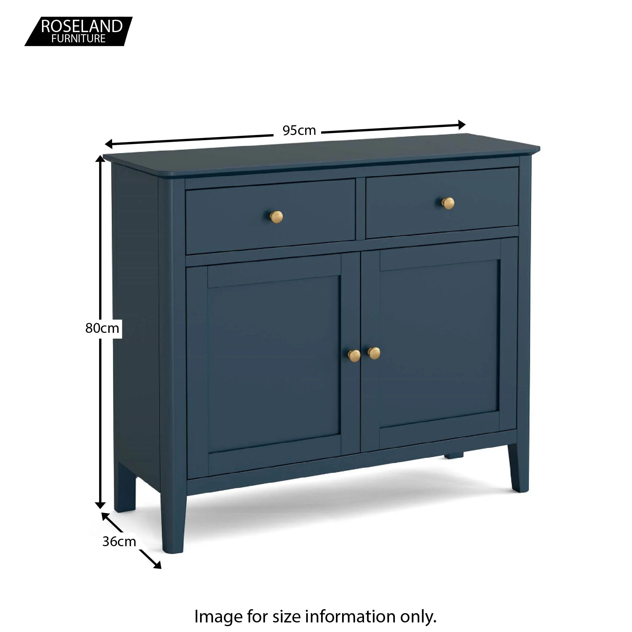Stirling Blue Small Sideboard - Image 7