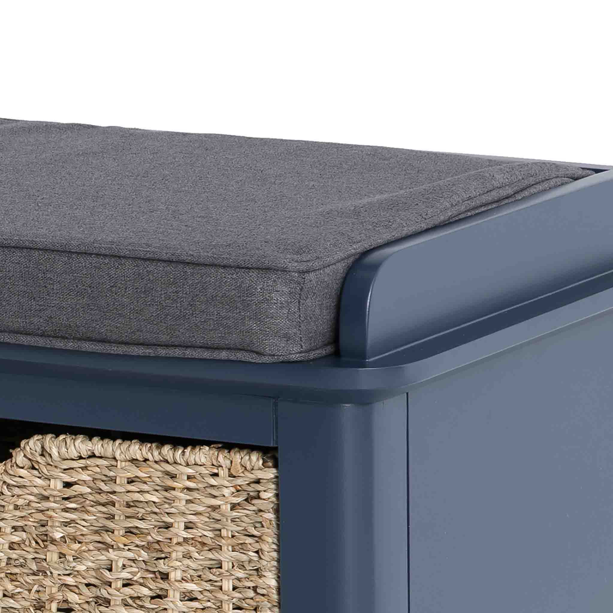 Stirling Blue Storage Bench - Image 13
