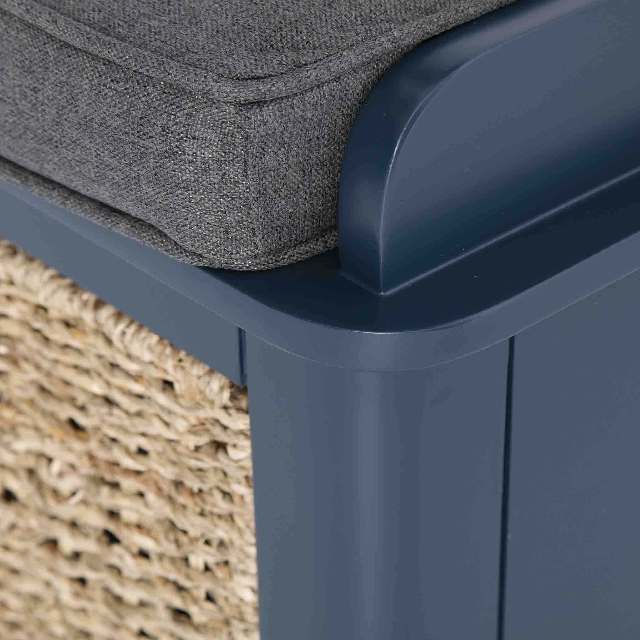 Stirling Blue Storage Bench - Image 14