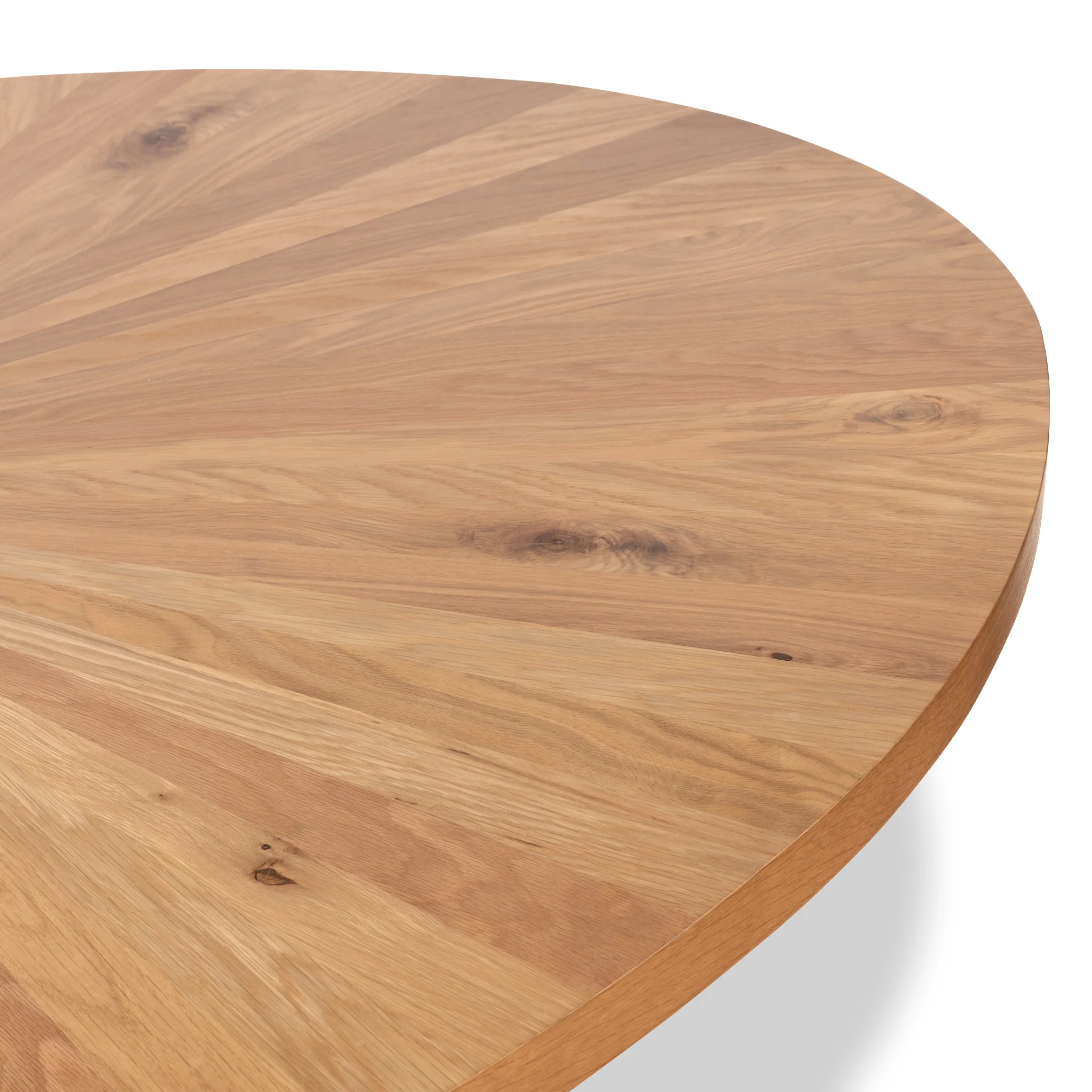 Sunburst Oak 180cm Ellipse Dining Table - Image 10