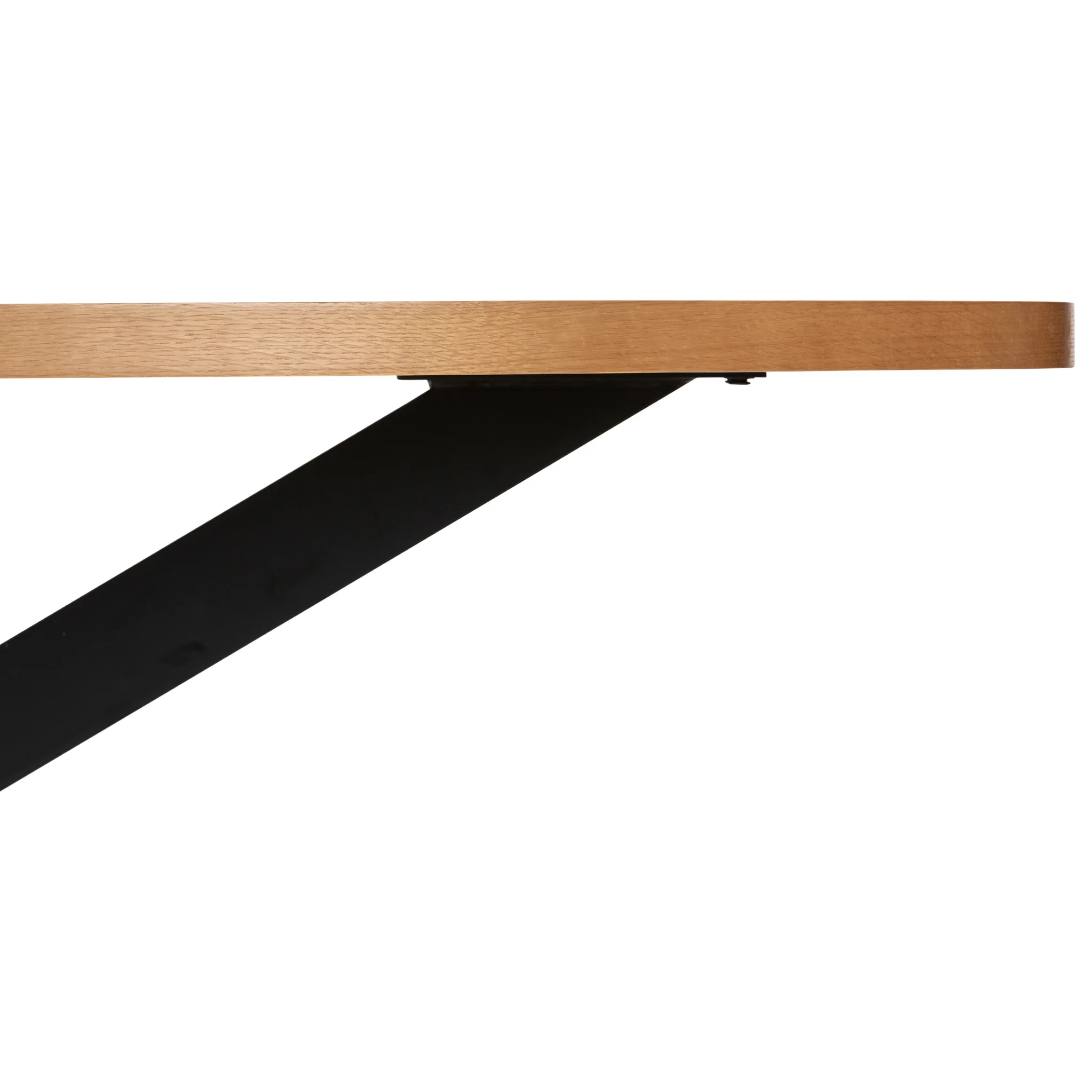 Sunburst Oak 180cm Ellipse Dining Table - Image 7