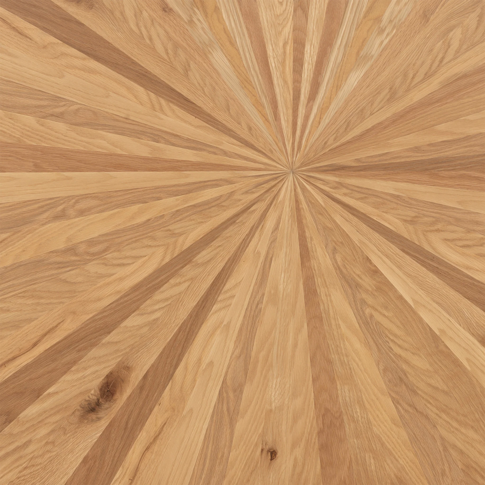 Sunburst Oak 240cm Rectangular Dining Table - Image 5