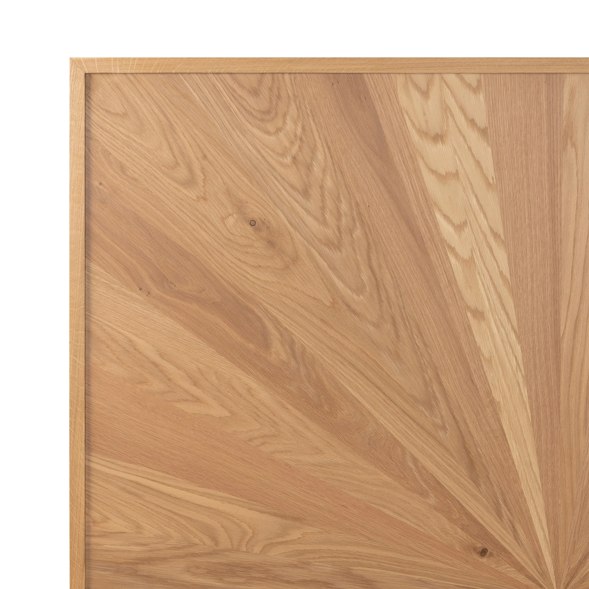 Sunburst Oak Bed Frame - Image 4