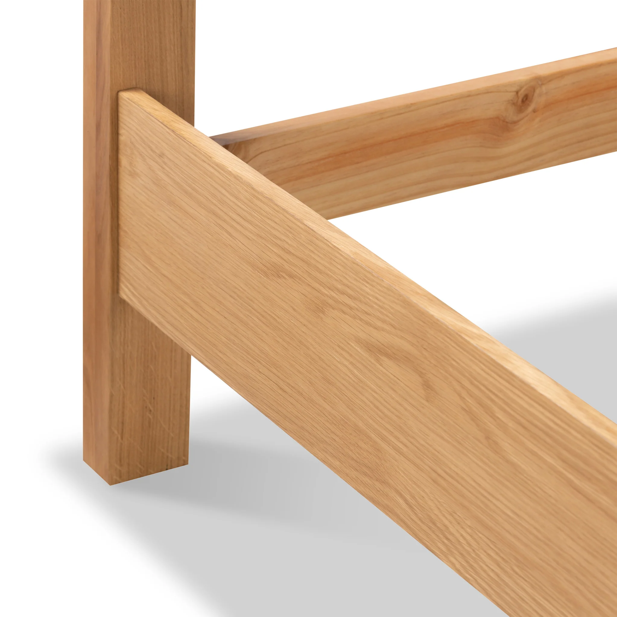 Sunburst Oak Bed Frame - Image 7