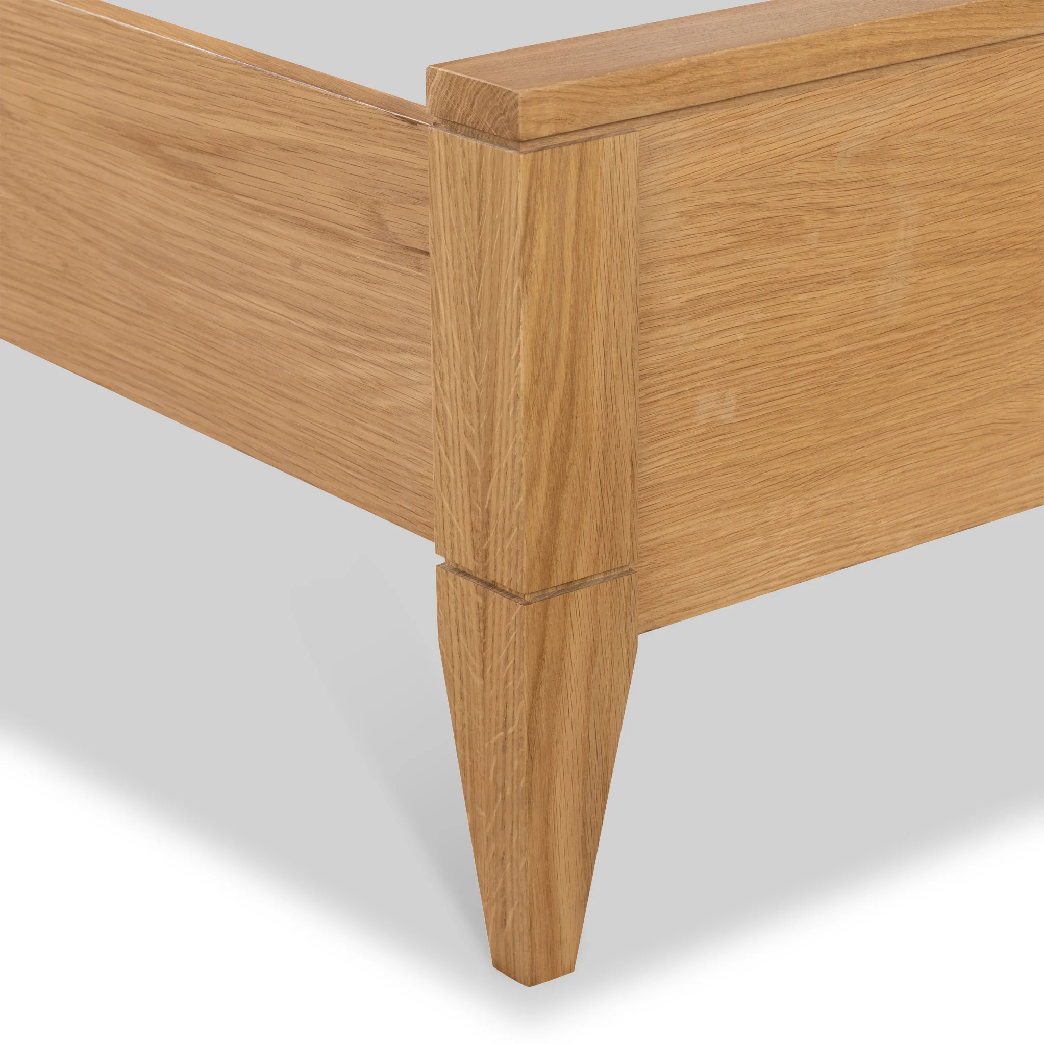 Sunburst Oak Bed Frame - Image 9