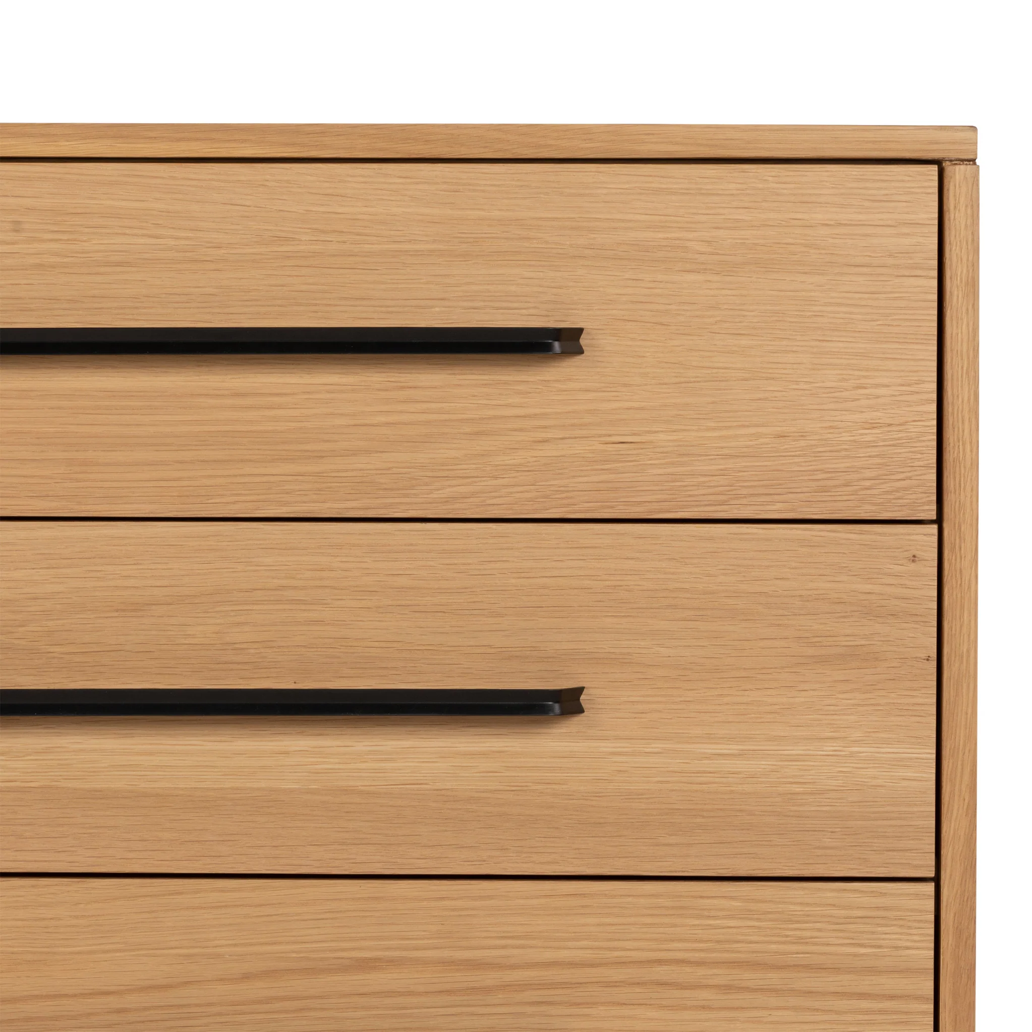 Sunburst Oak Large 2 Door 3 Drawer Sideboard - Image 13