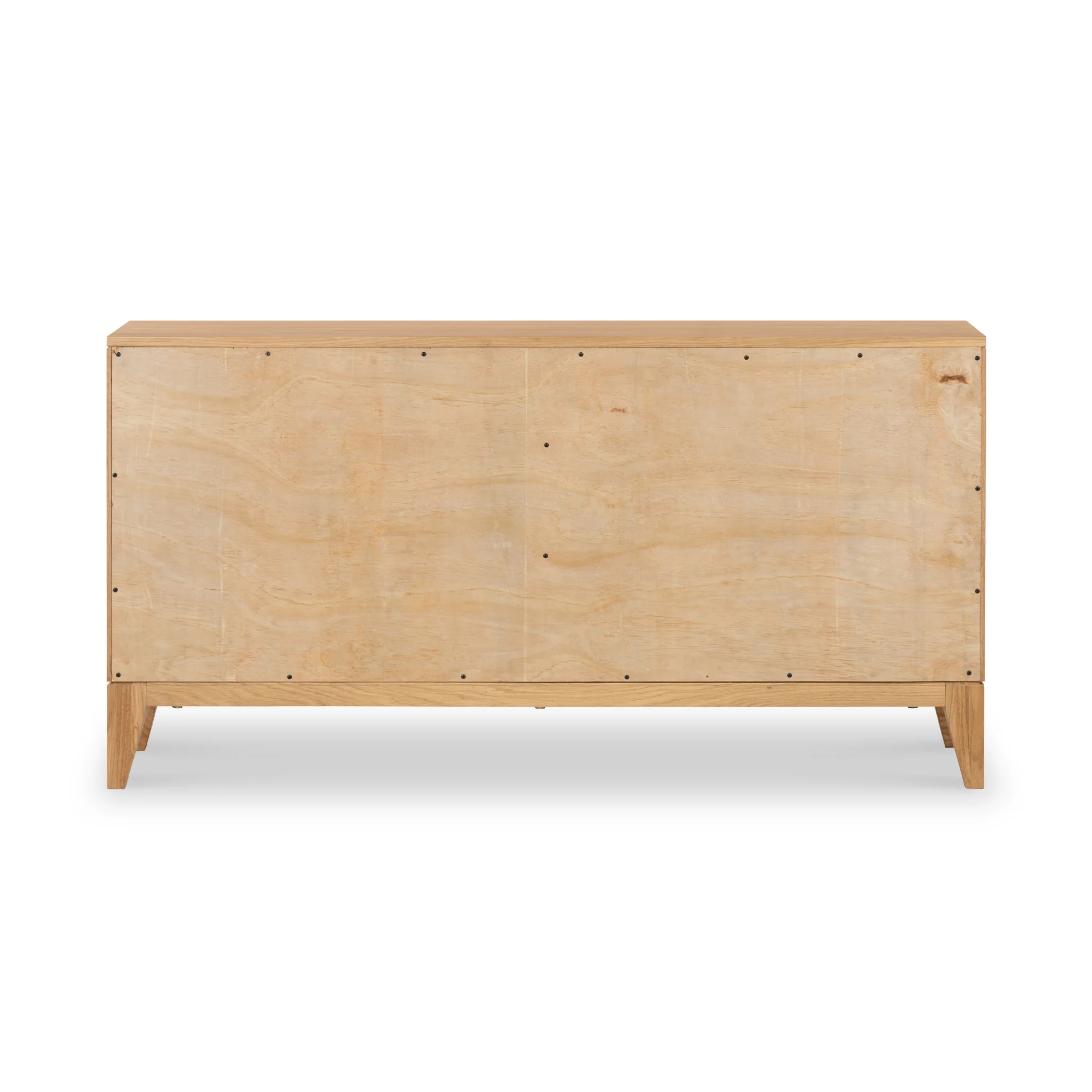 Sunburst Oak Large 2 Door 3 Drawer Sideboard - Image 7