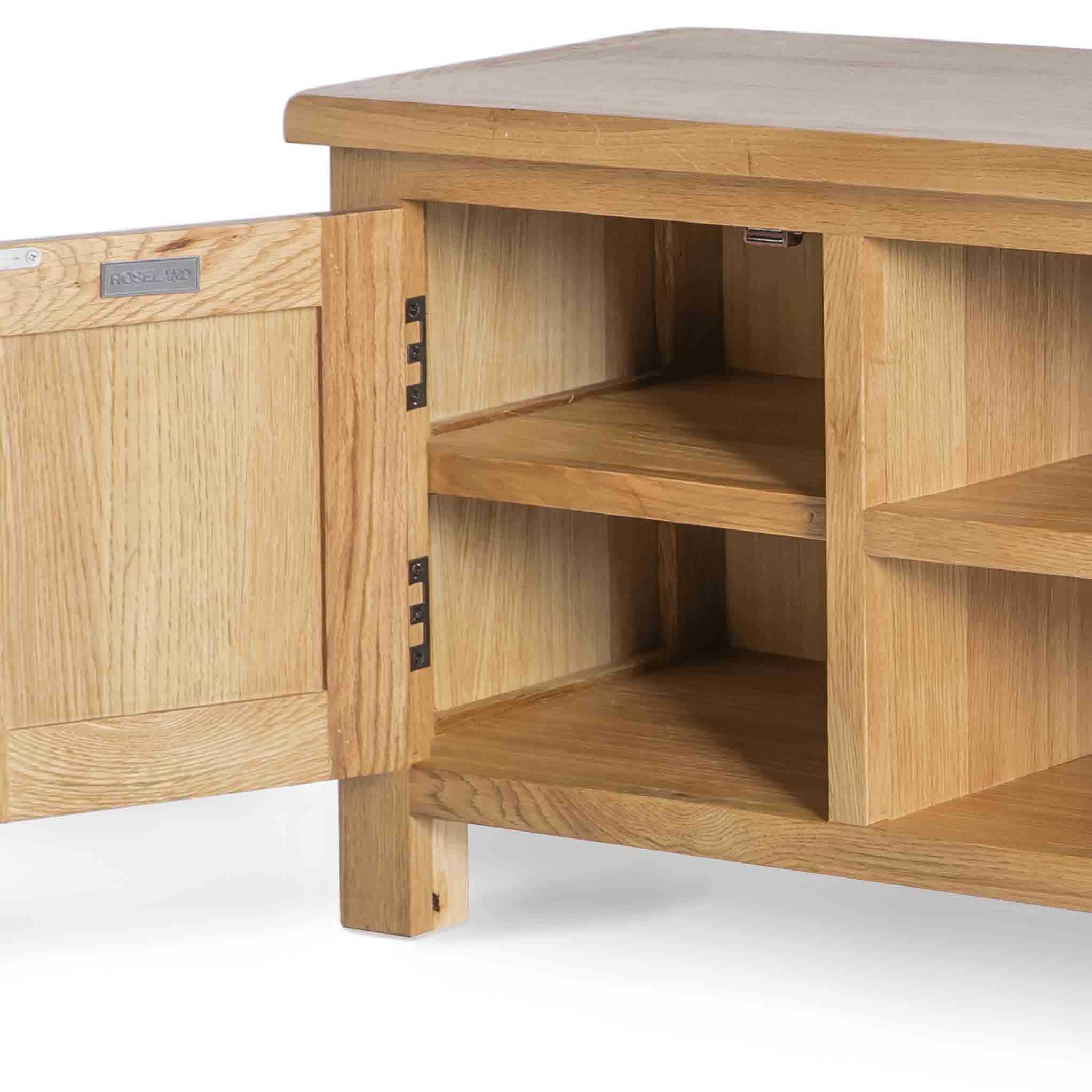 Surrey Oak 120cm TV Stand - Image 10