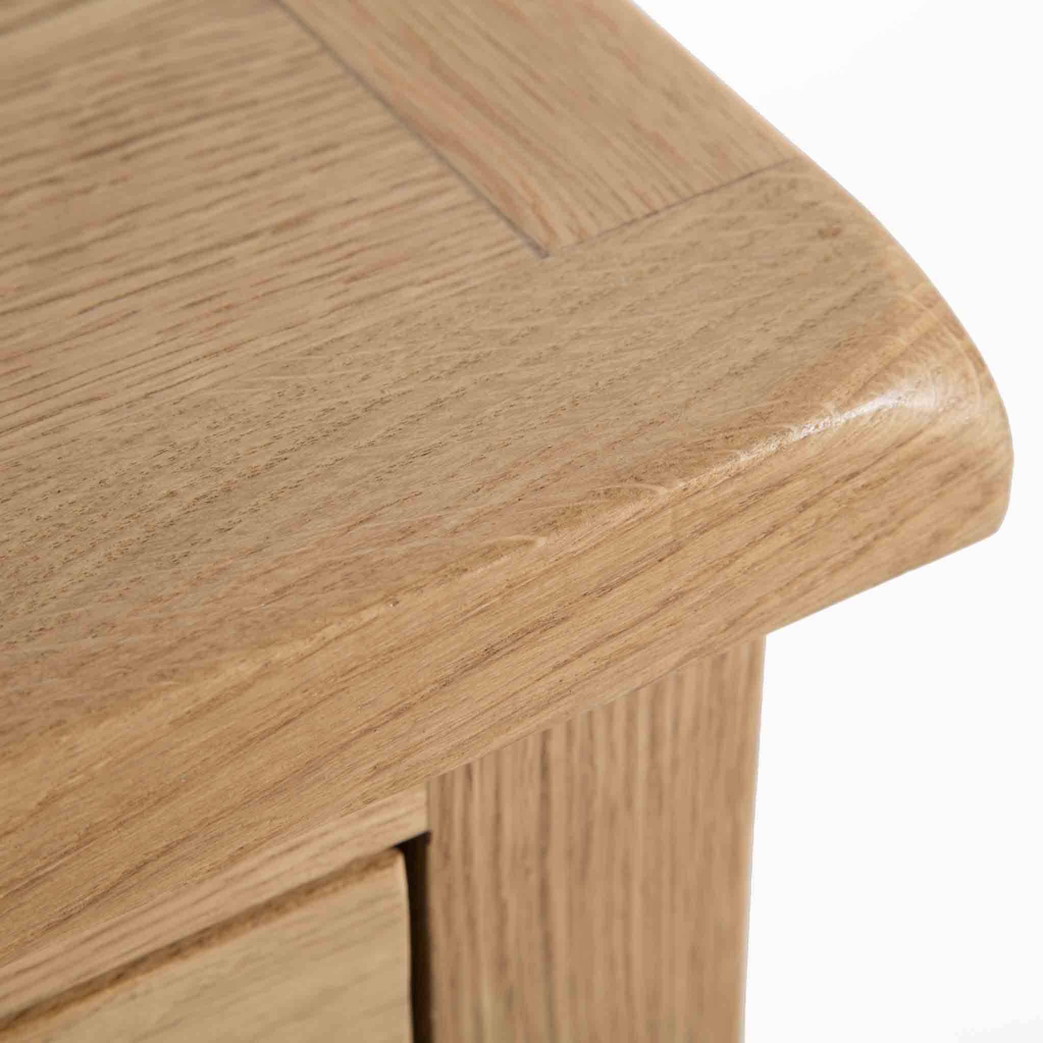 Surrey Oak 2 over 4 Drawer Chest - Image 11