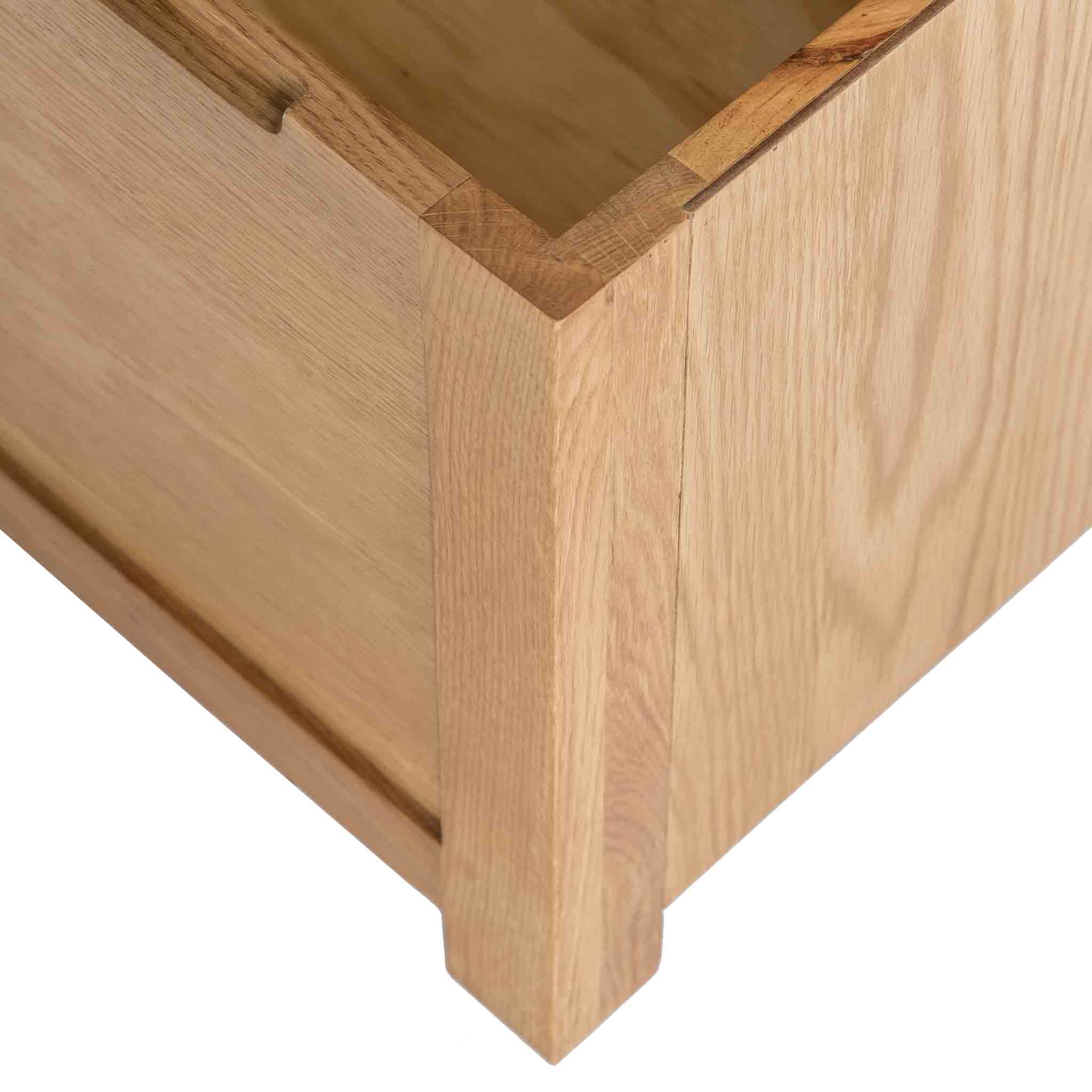 Surrey Oak Blanket Box - Image 19