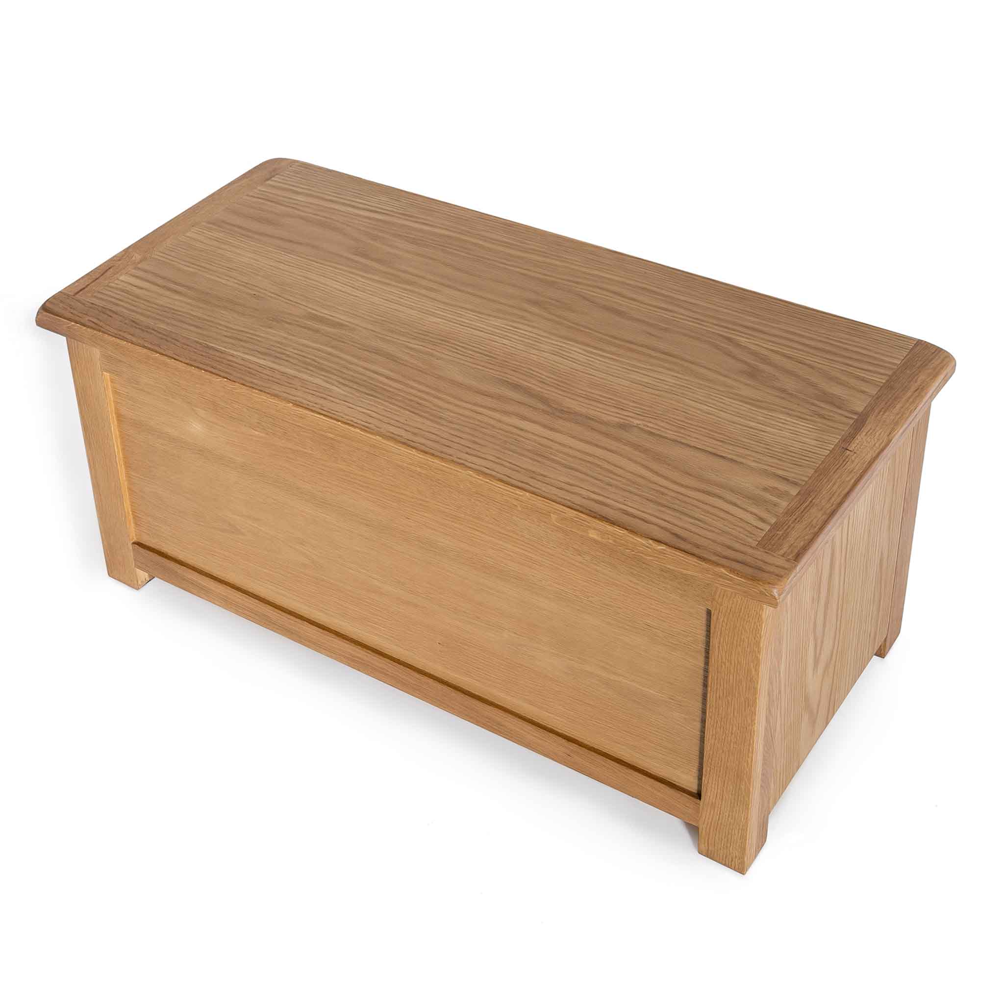 Surrey Oak Blanket Box - Image 6