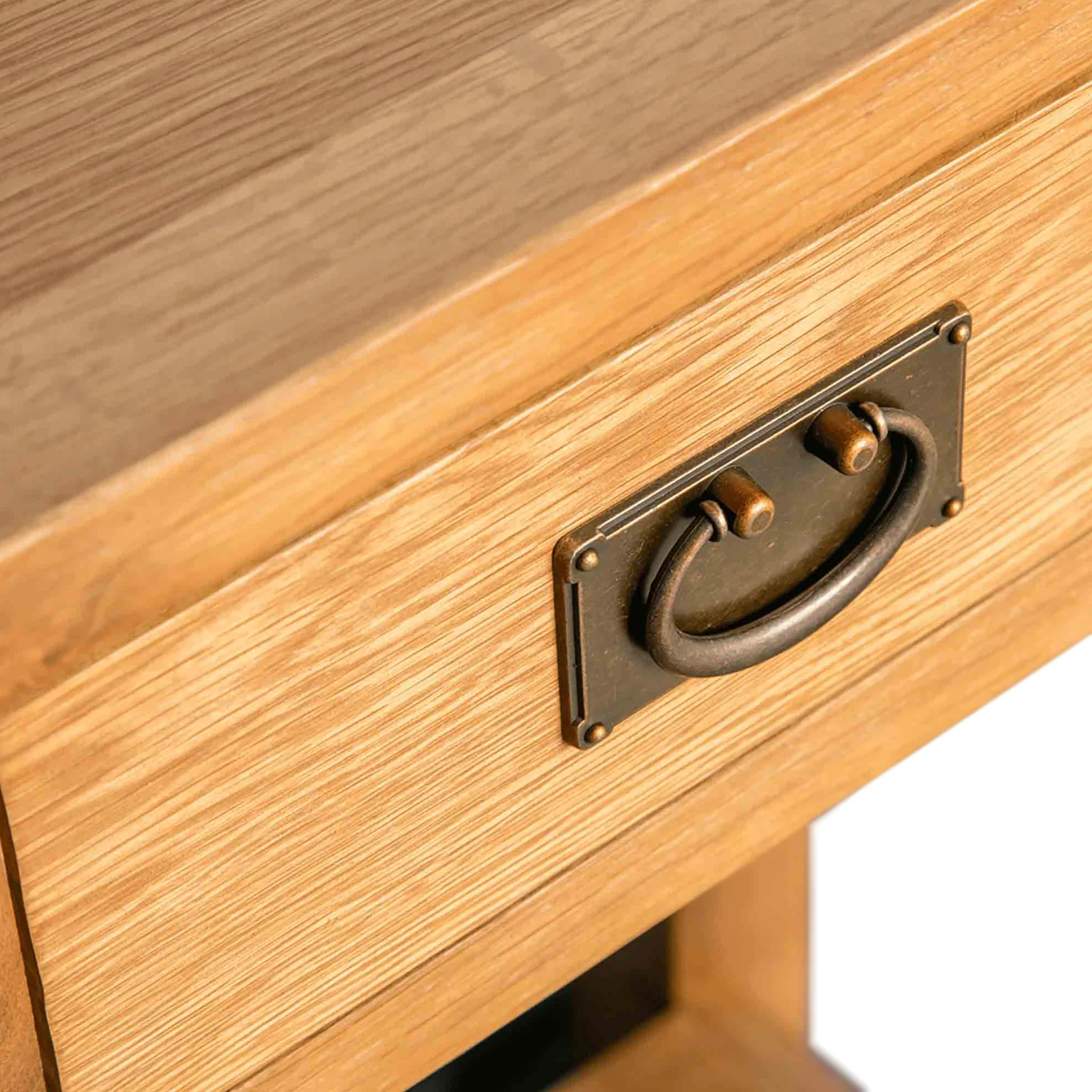 Surrey Oak Console Table - Image 9