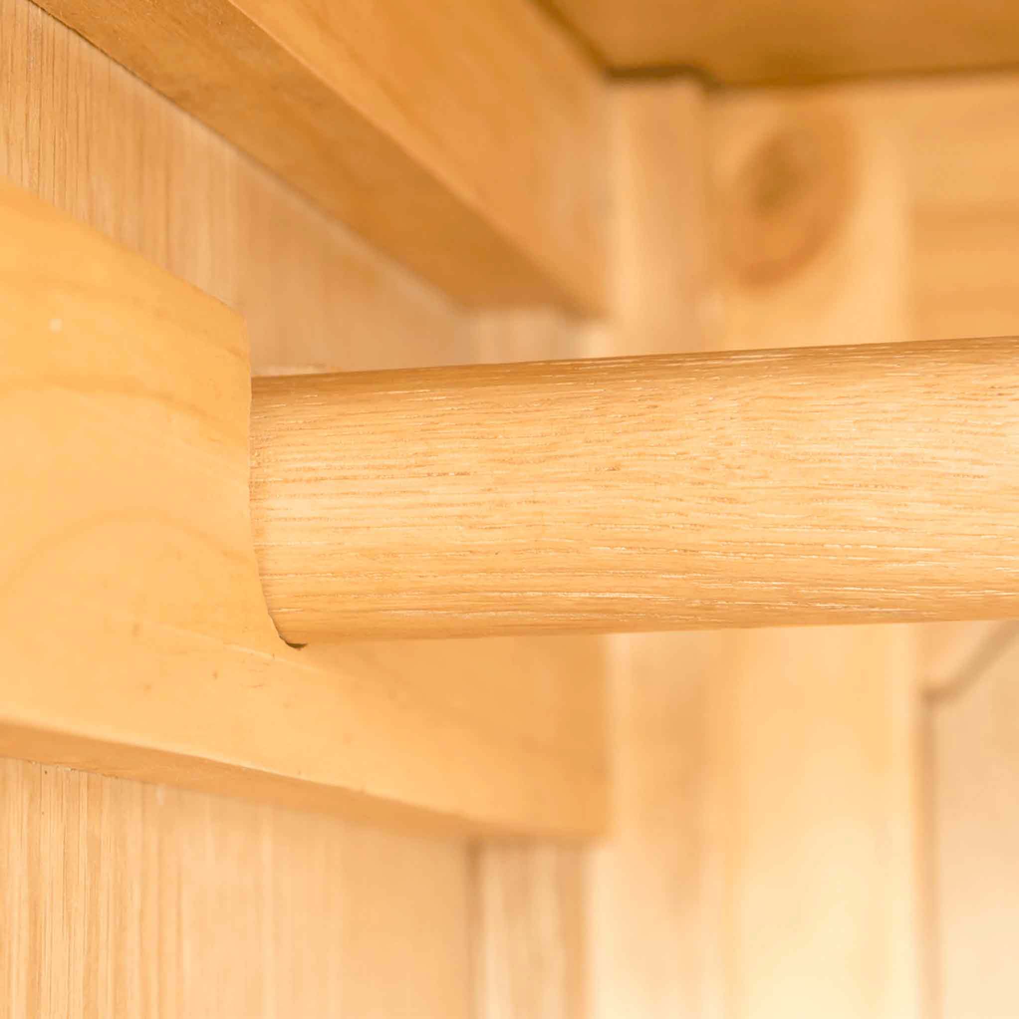Surrey Oak Double Wardrobe & Drawer - Image 8